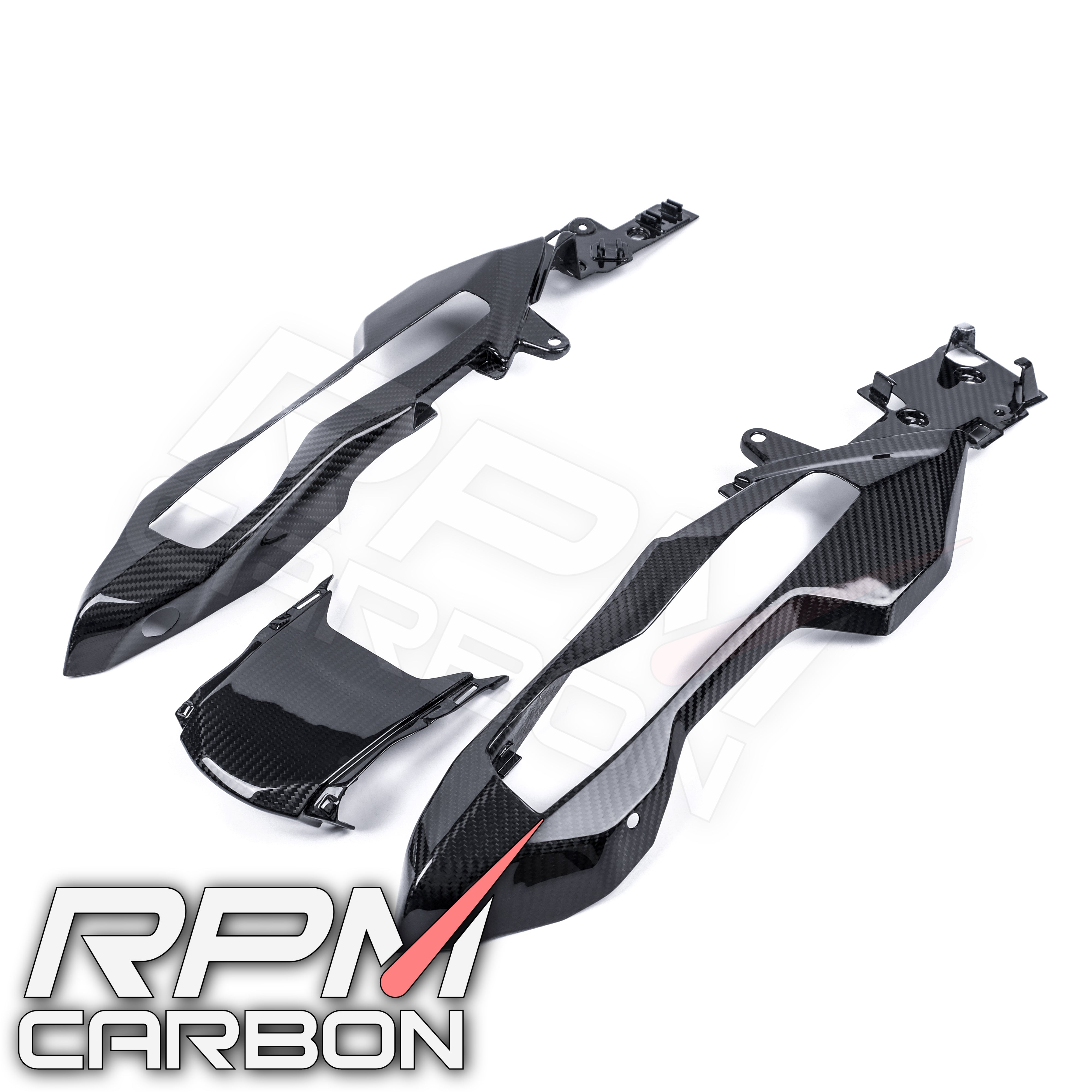 BMW S1000XR 2021+ Carbon Fiber Tail Side Panels