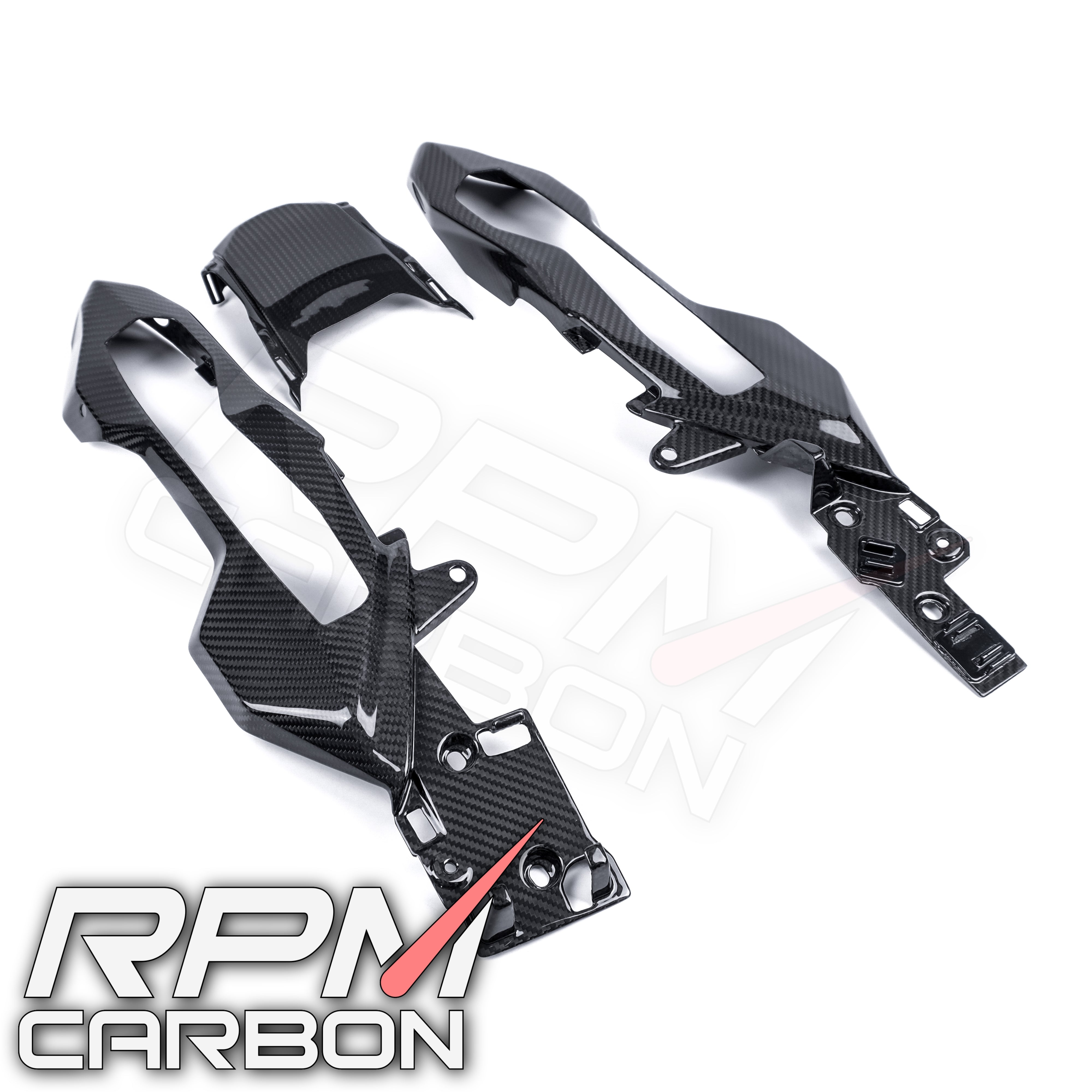 BMW S1000XR 2021+ Carbon Fiber Tail Side Panels