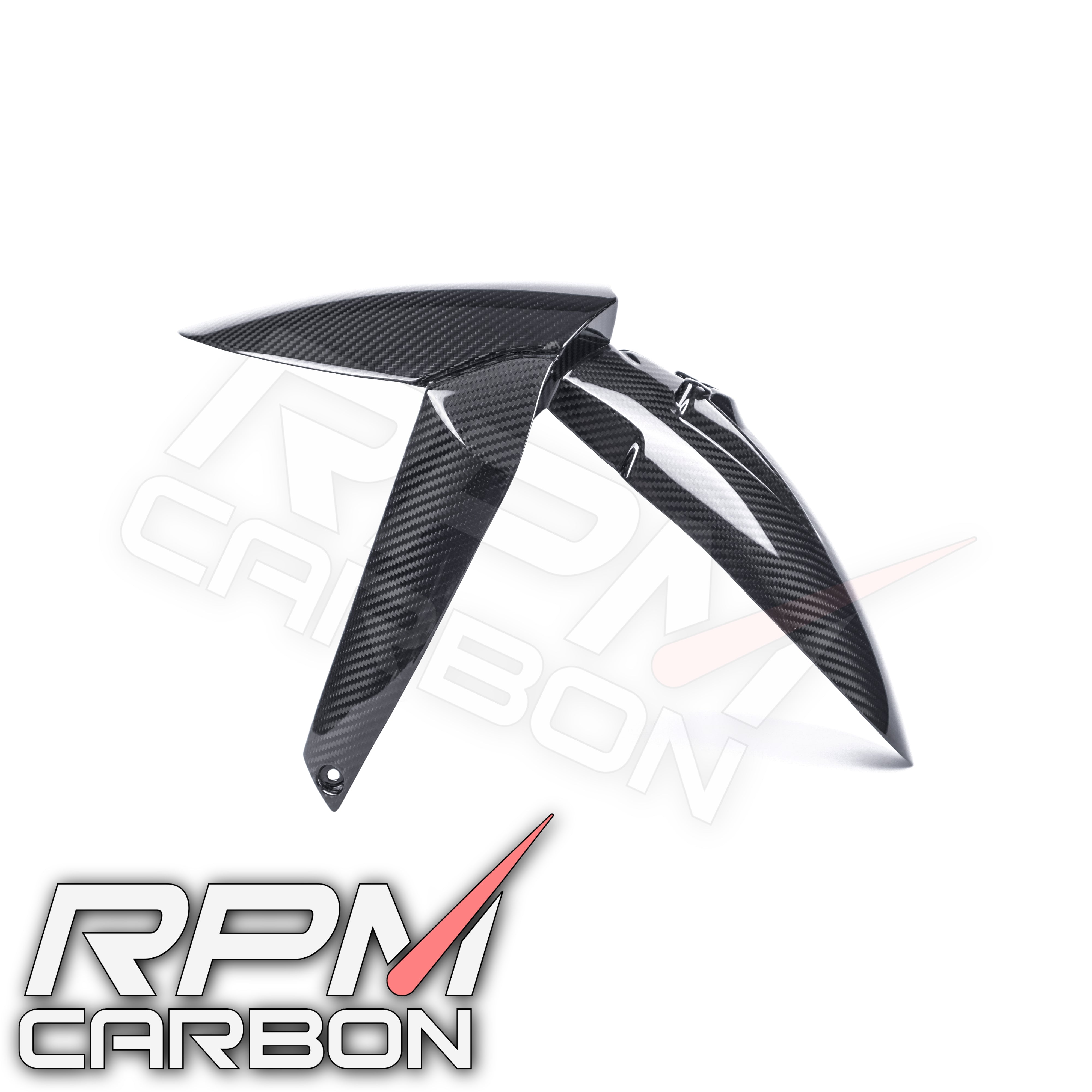 BMW R1200GS R1250GS Carbon Fiber Front Fender Hugger Mudguard