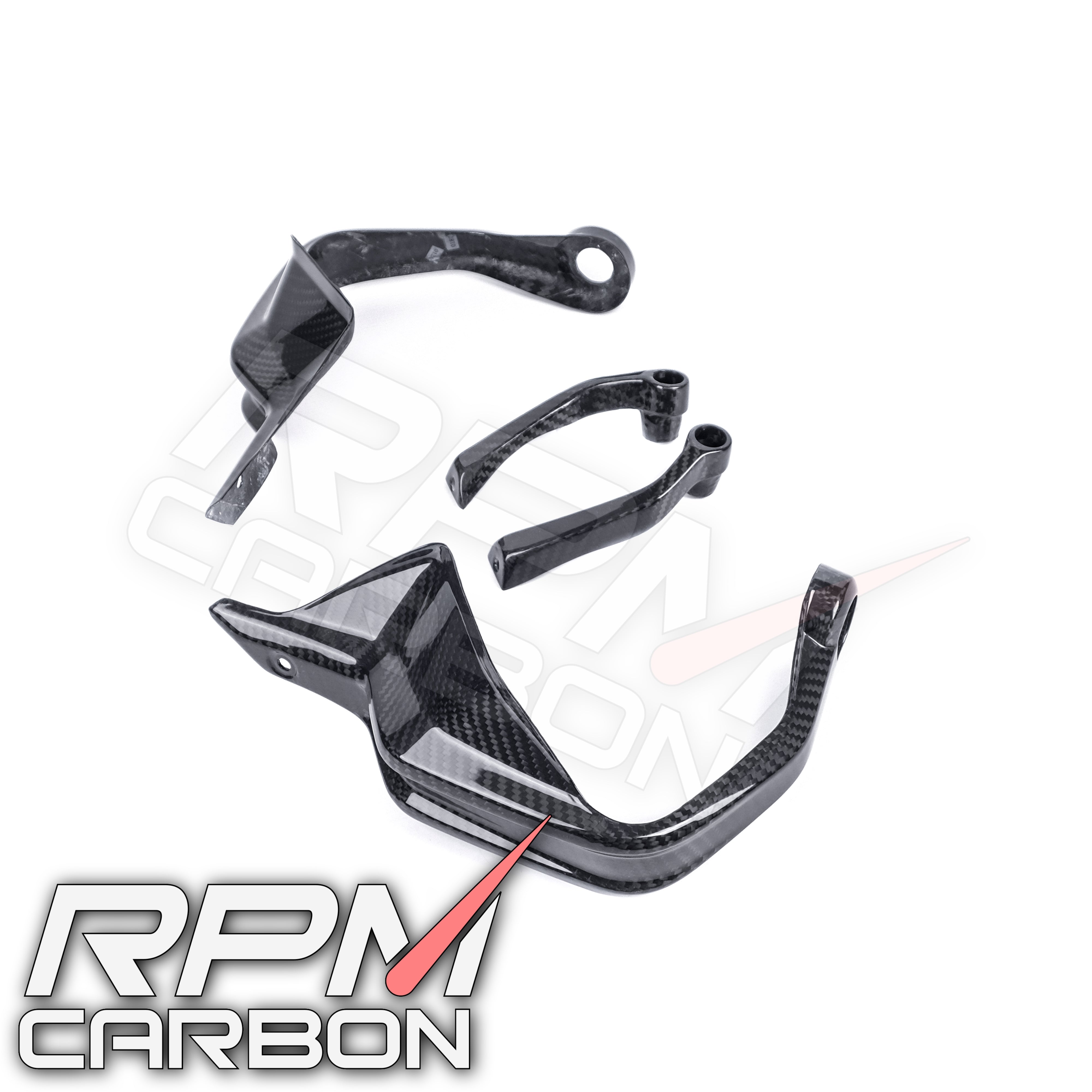 BMW R1200GS R1250GS Carbon Fiber Side Hand Guards