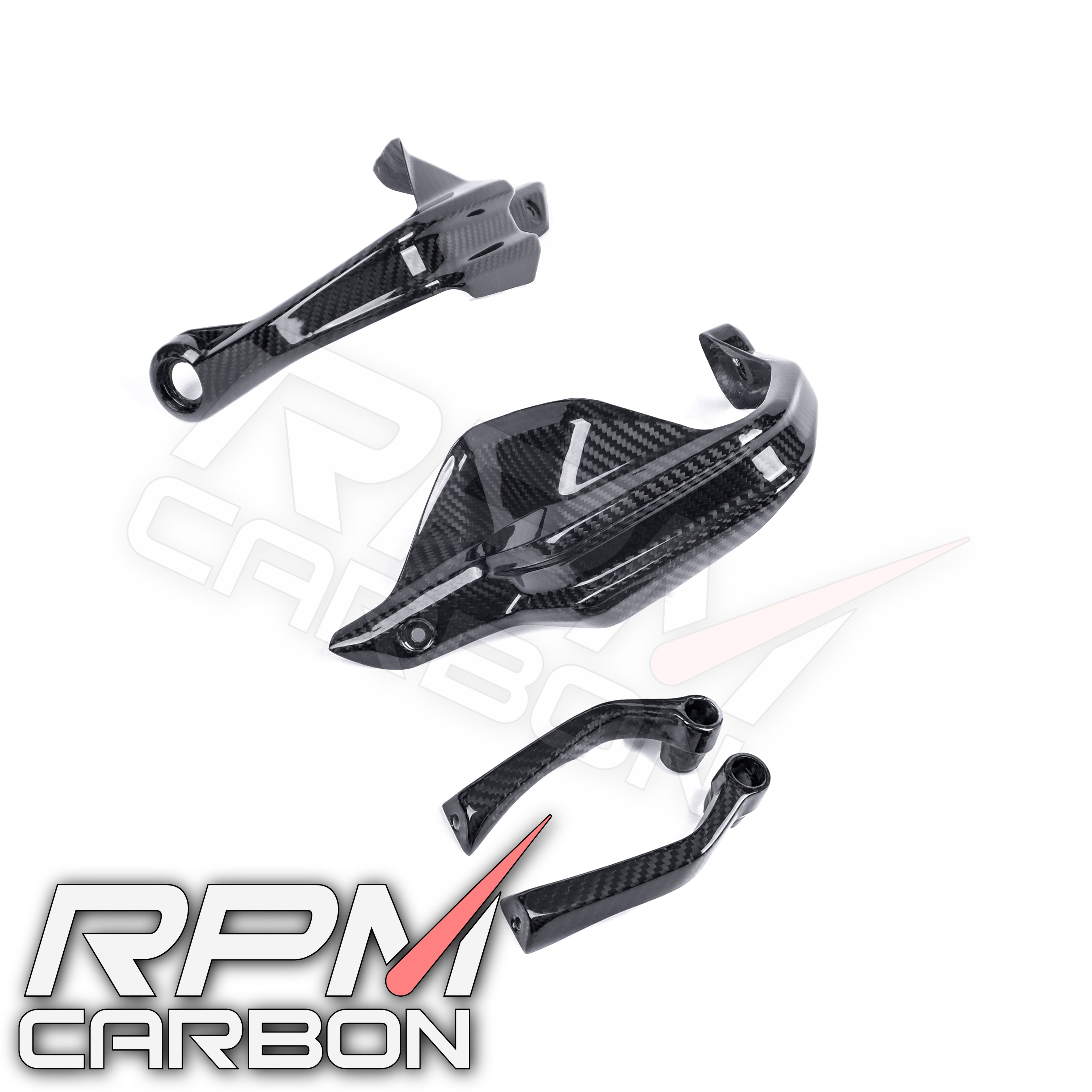 BMW R1200GS R1250GS Carbon Fiber Side Hand Guards