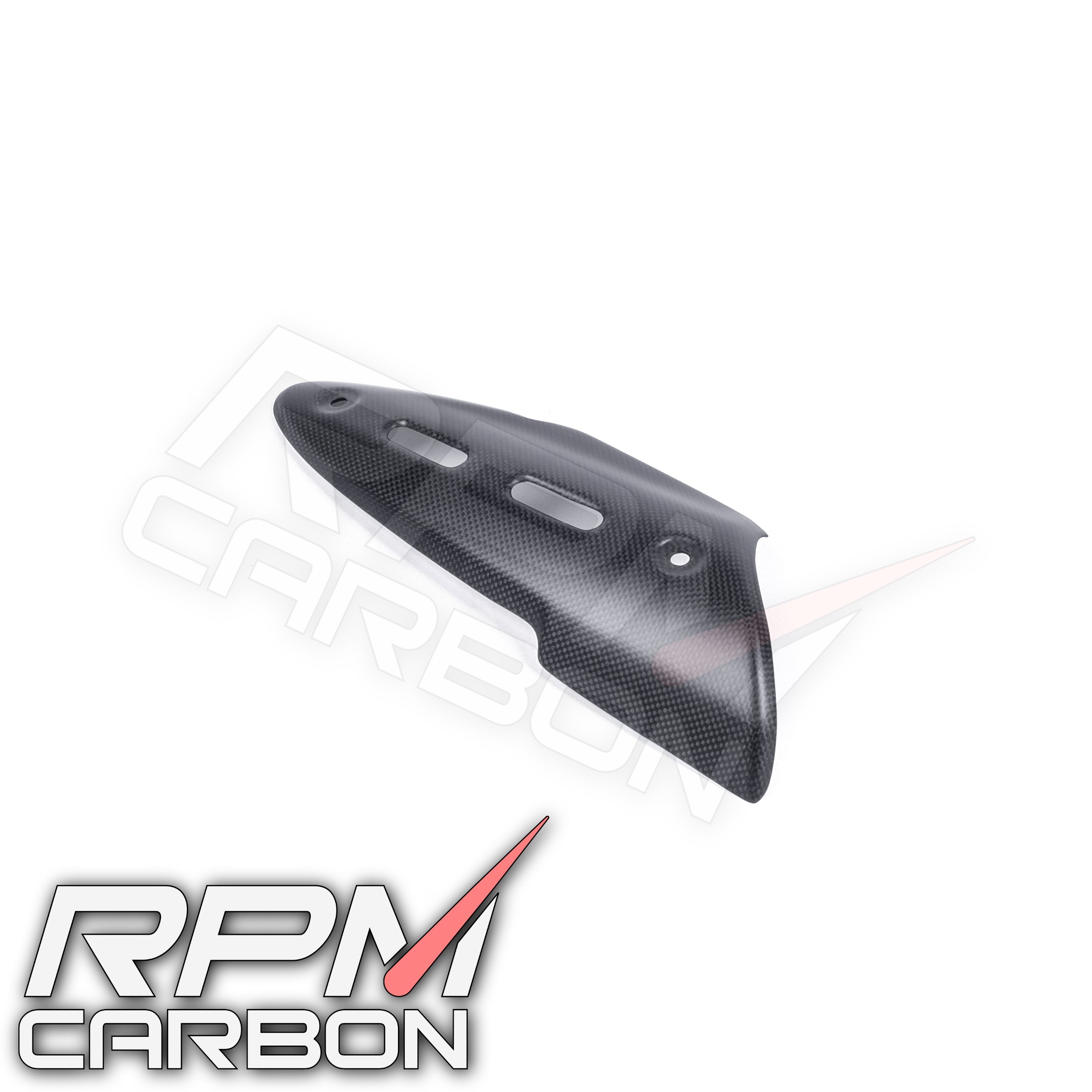 Ducati Diavel Auspuffschild aus Karbonfaser