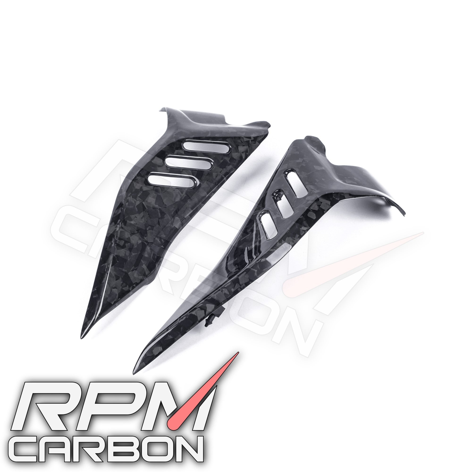 Ducati Diavel V4 Carbon Fiber Tank Side Panels