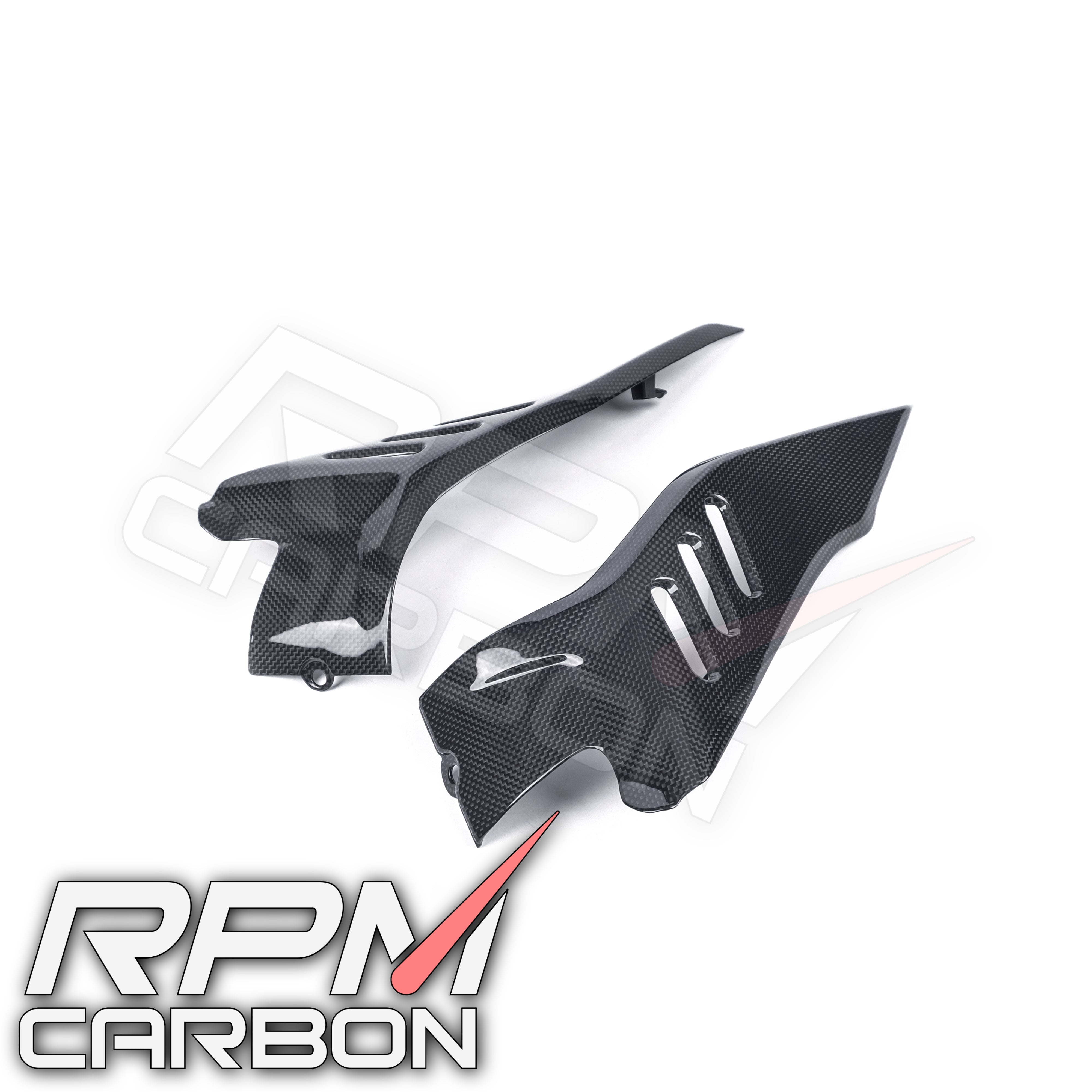 Ducati Diavel V4 Carbon Fiber Tank Side Panels
