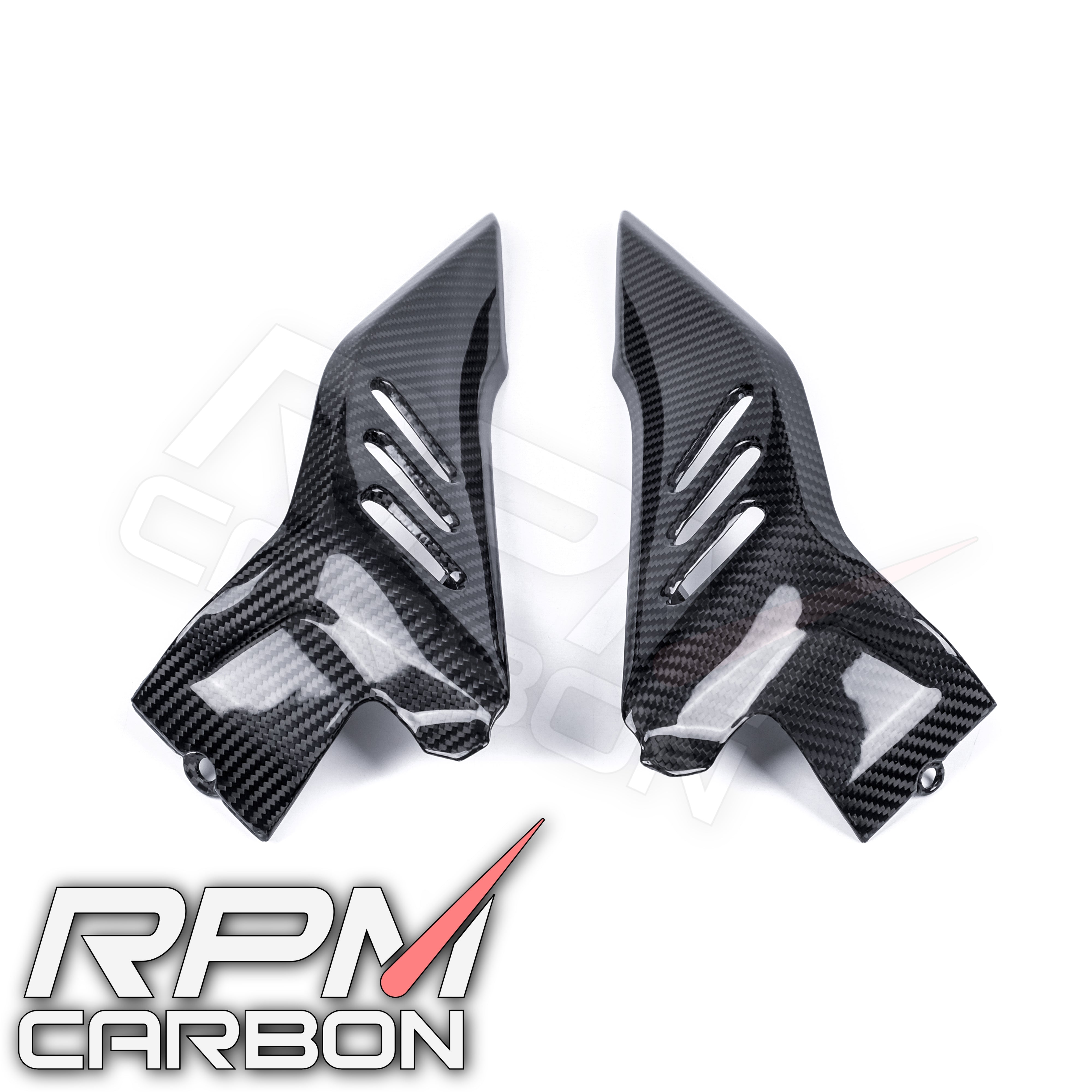 Ducati Diavel V4 Carbon Fiber Tank Side Panels