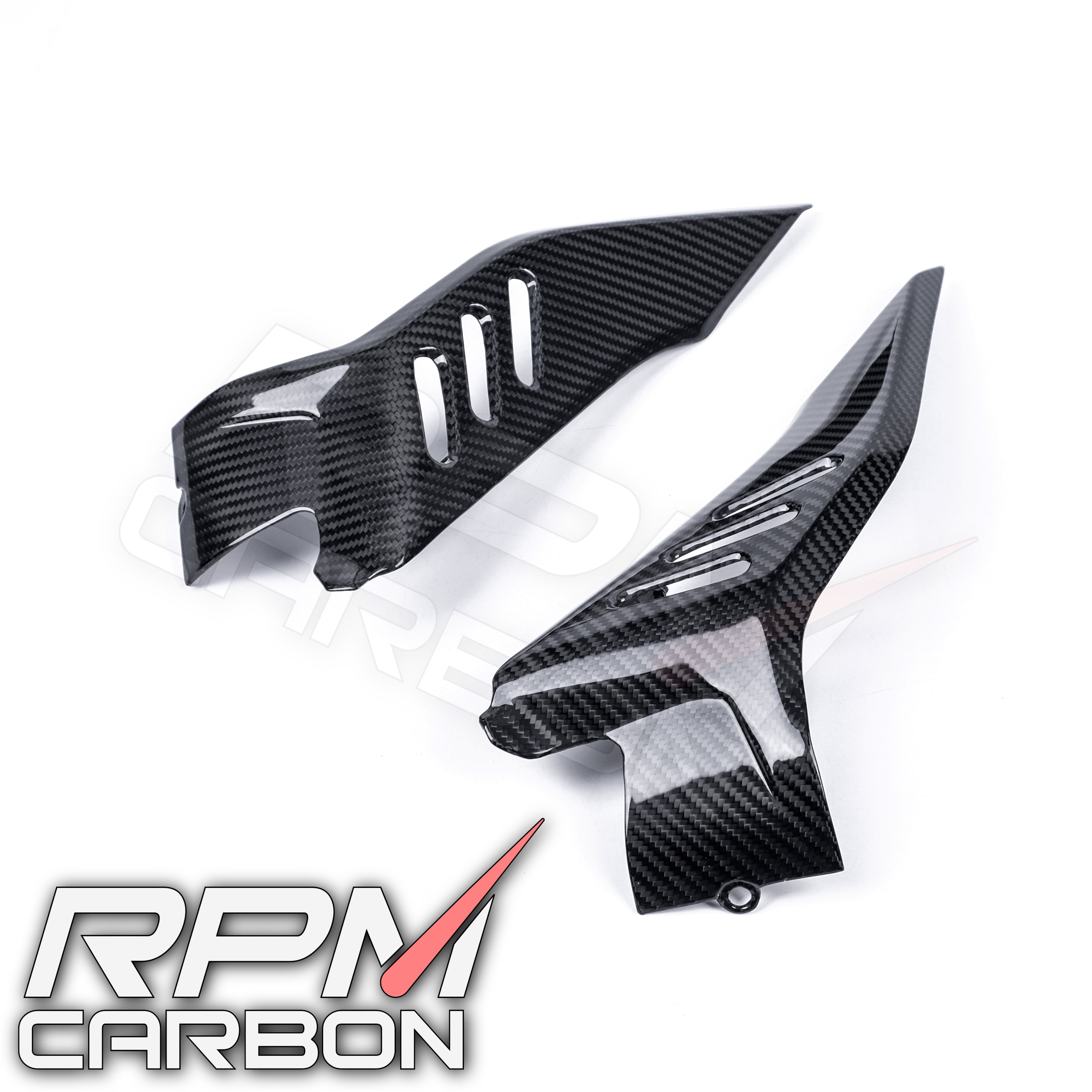 Ducati Diavel V4 Carbon Fiber Tank Side Panels