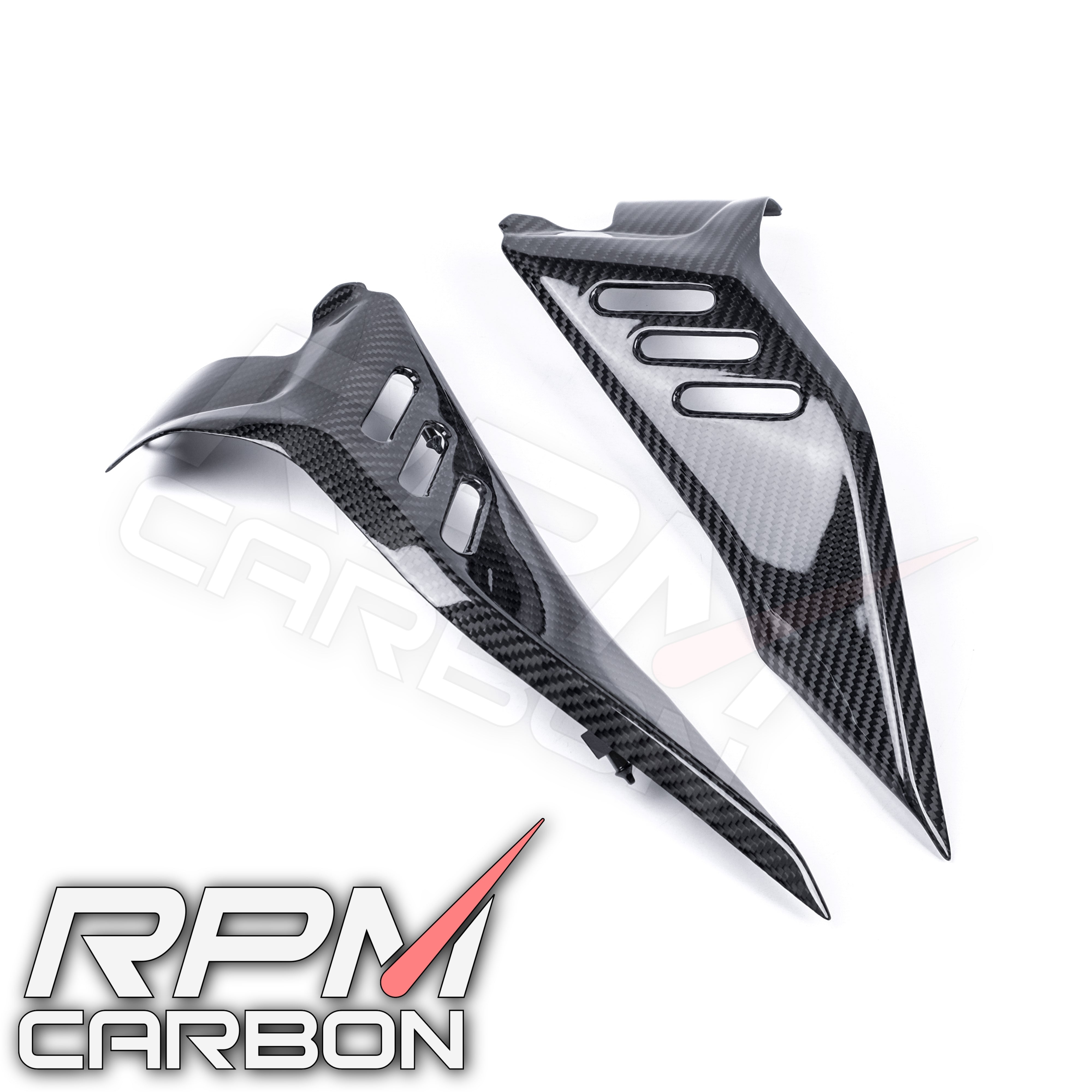 Ducati Diavel V4 Carbon Fiber Tank Side Panels