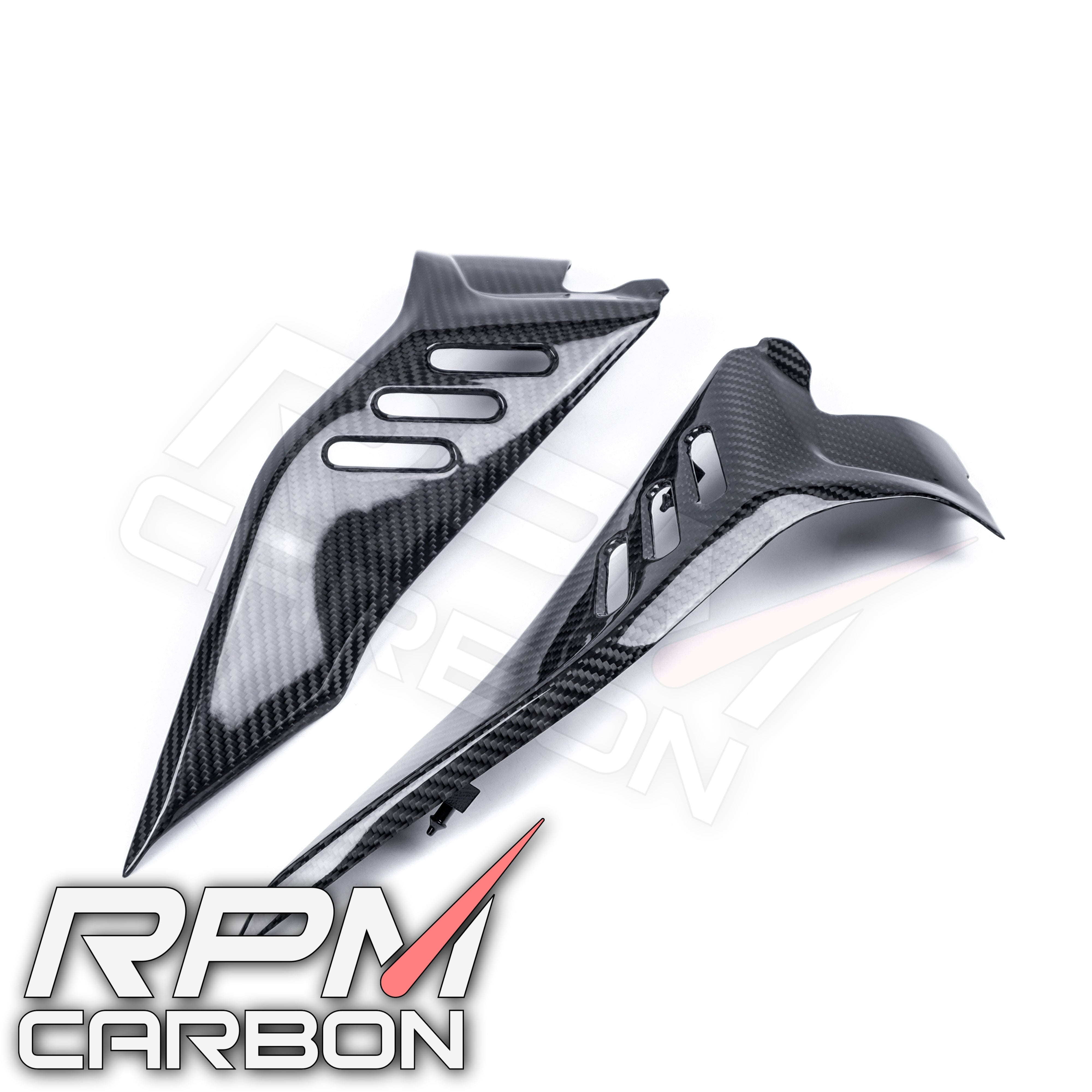 Ducati Diavel V4 Carbon Fiber Tank Side Panels