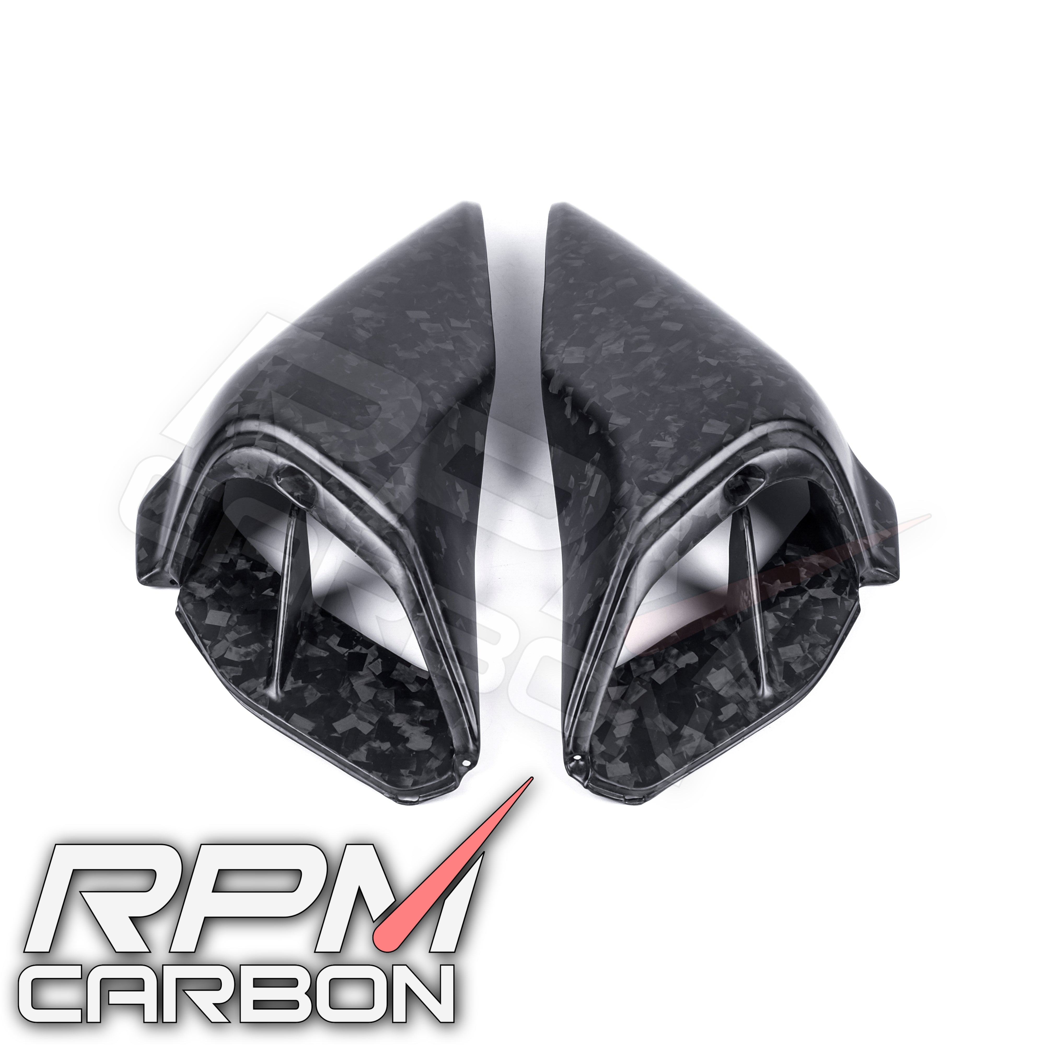 Ducati Diavel V4 Carbon Fiber Air Intake Ducts