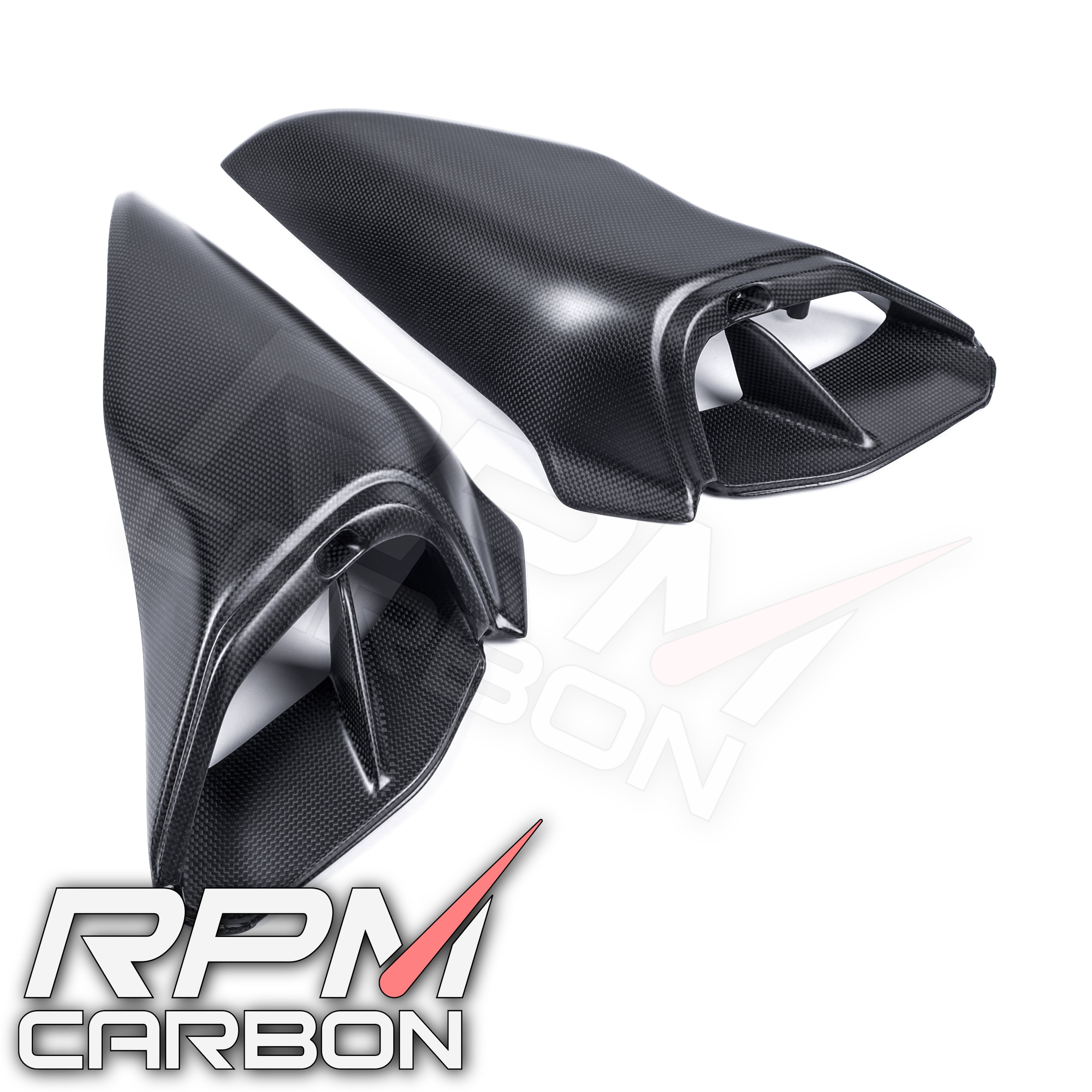 Ducati Diavel V4 Carbon Fiber Air Intake Ducts