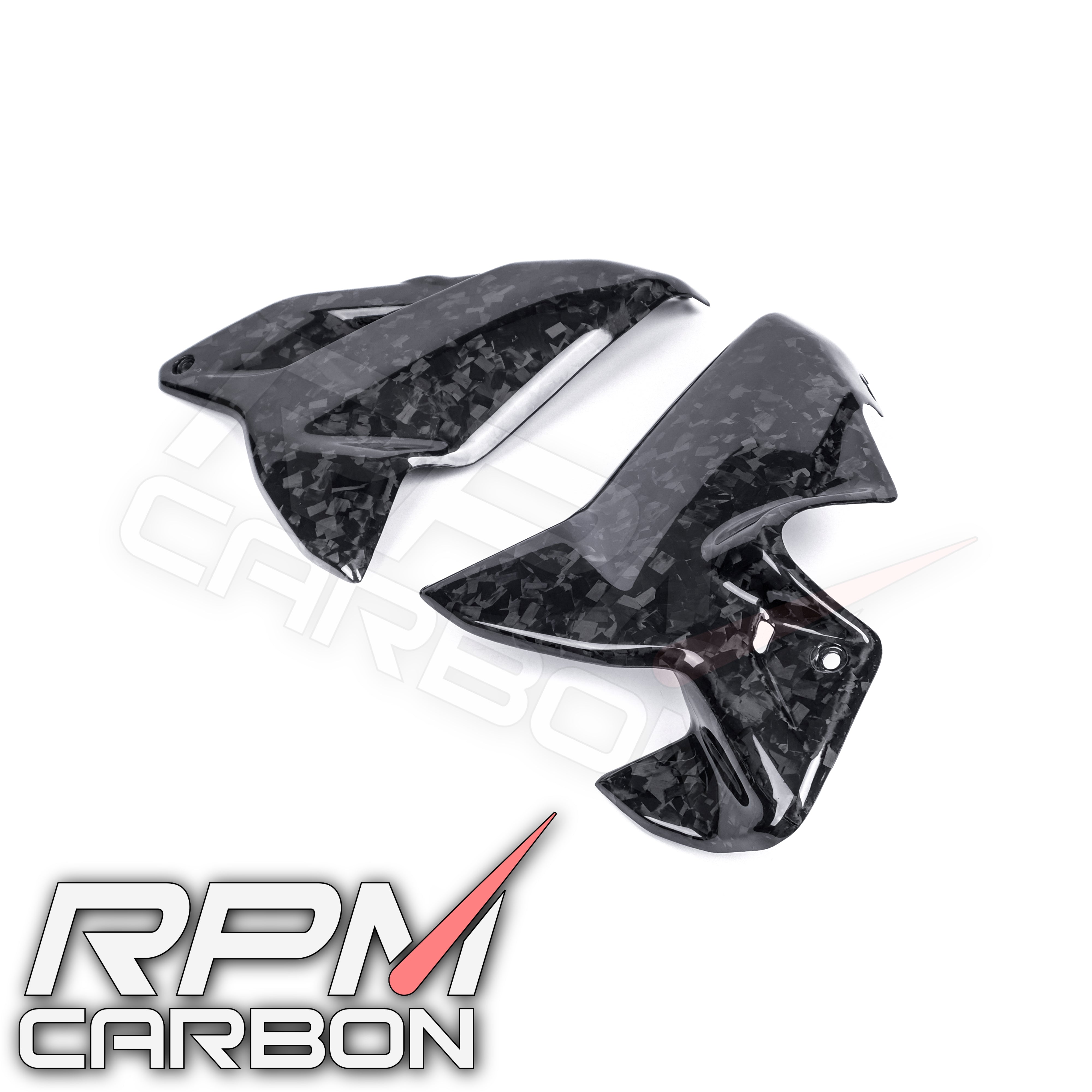 Ducati Diavel V4 Carbon Fiber Side Panels