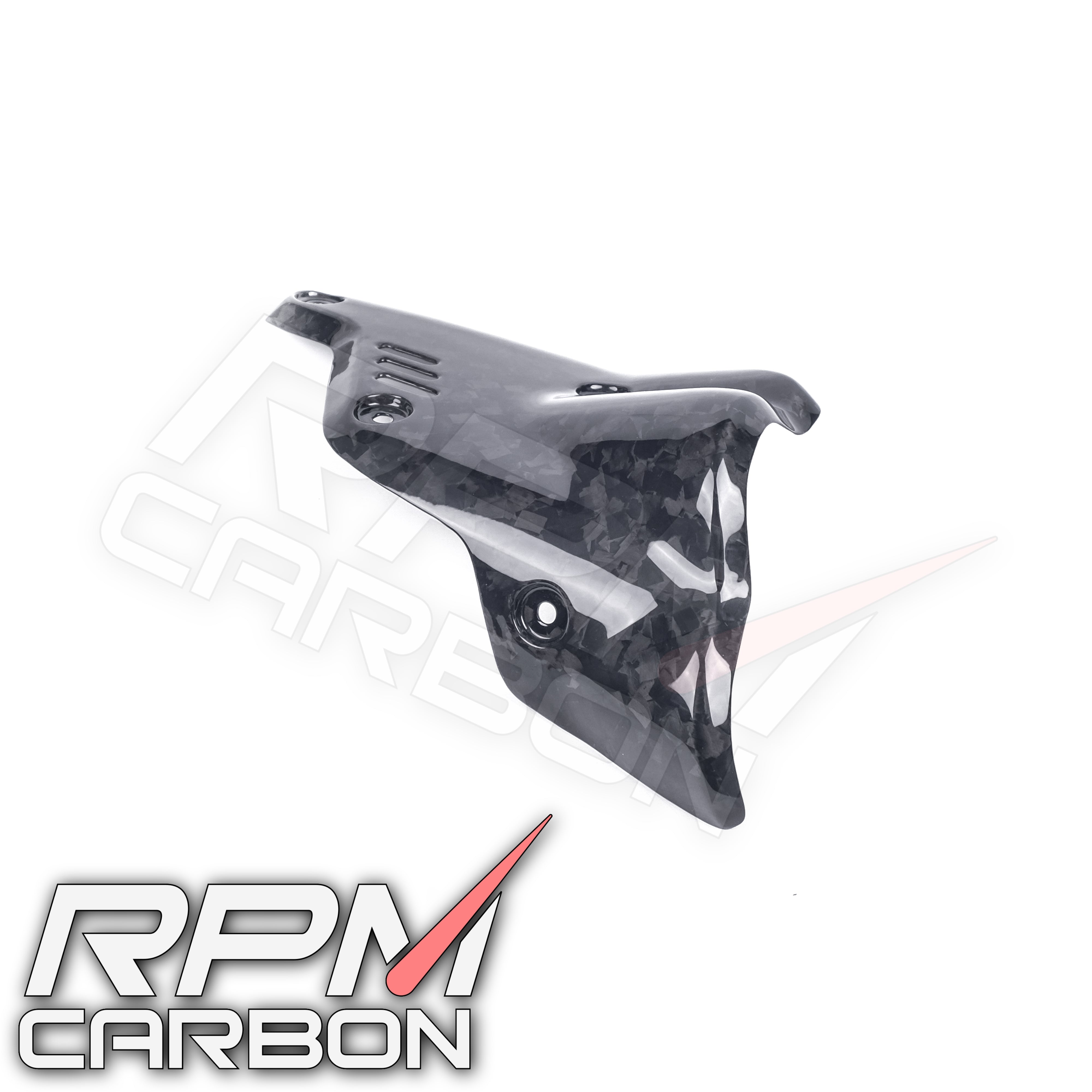 Ducati Diavel V4 Carbon Fiber Right Exhaust Cover