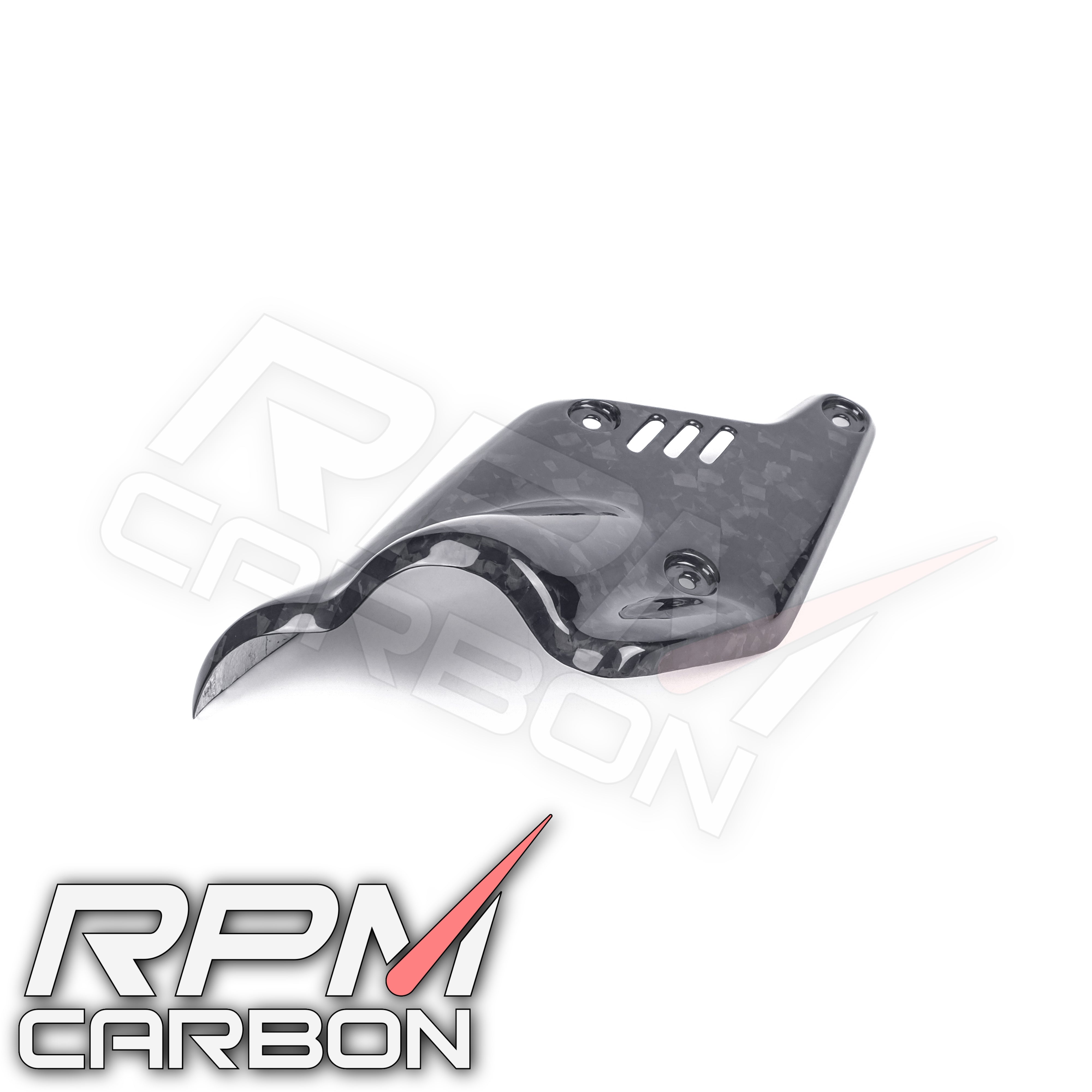 Ducati Diavel V4 Carbon Fiber Right Exhaust Cover