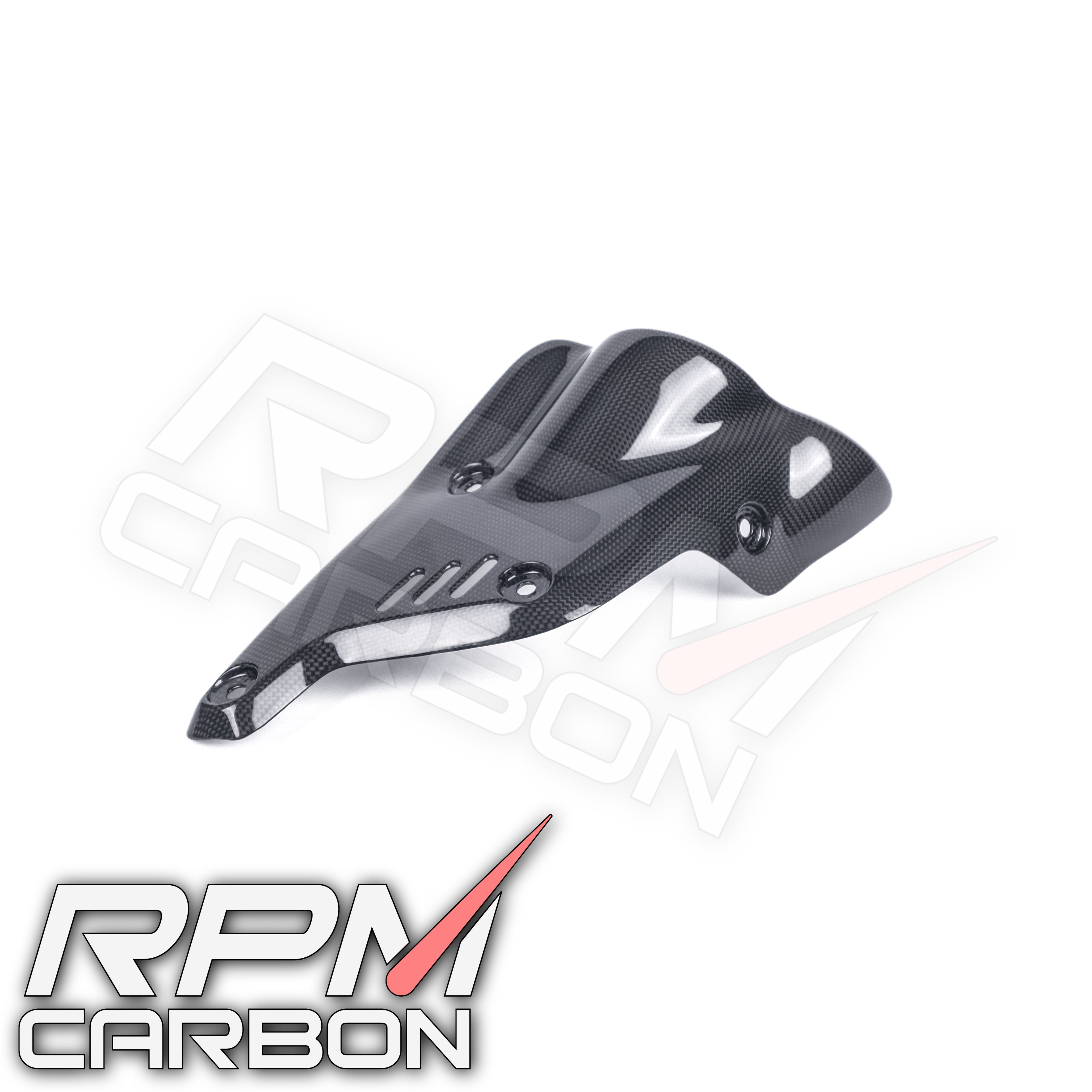 Ducati Diavel V4 Carbon Fiber Right Exhaust Cover