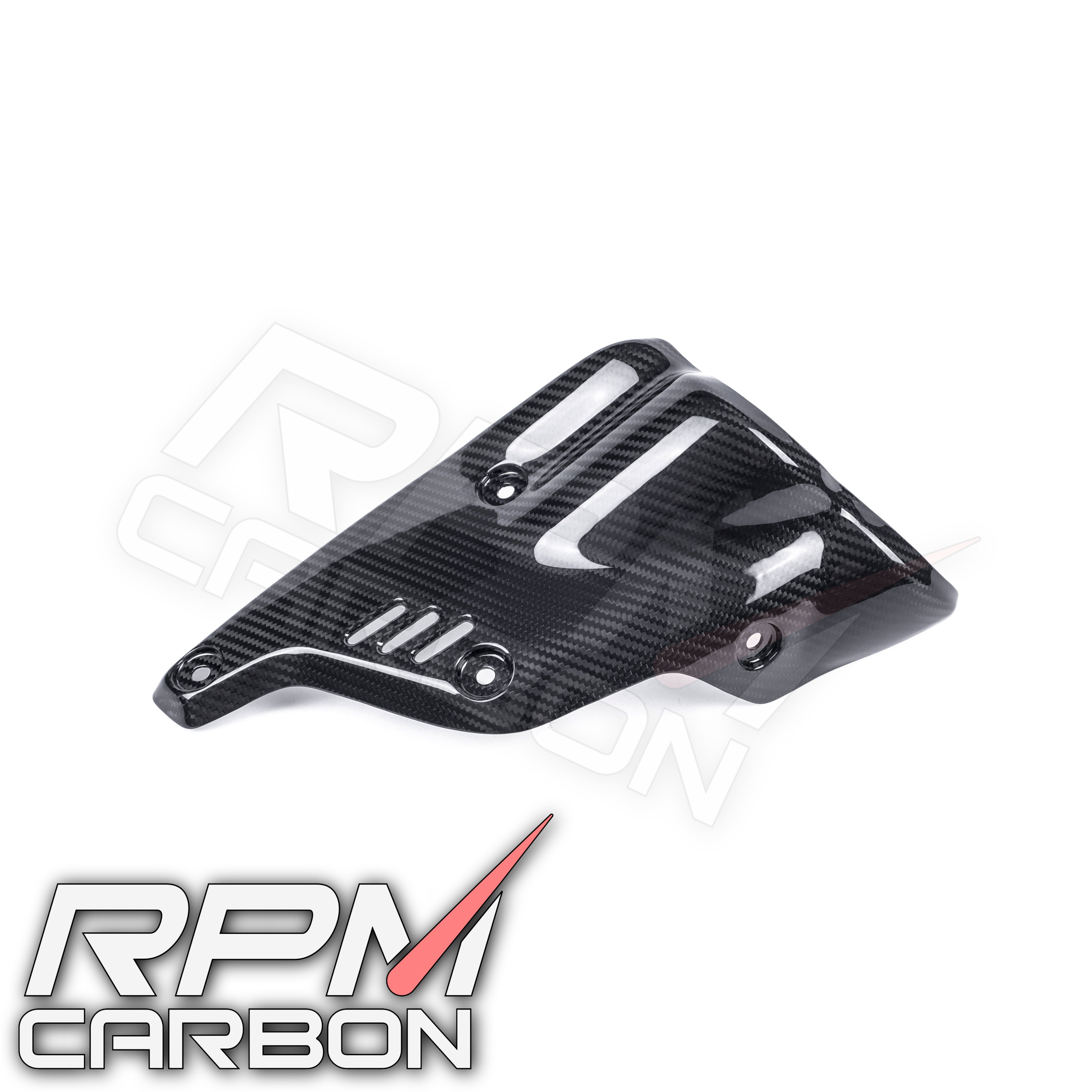 Ducati Diavel V4 Carbon Fiber Right Exhaust Cover