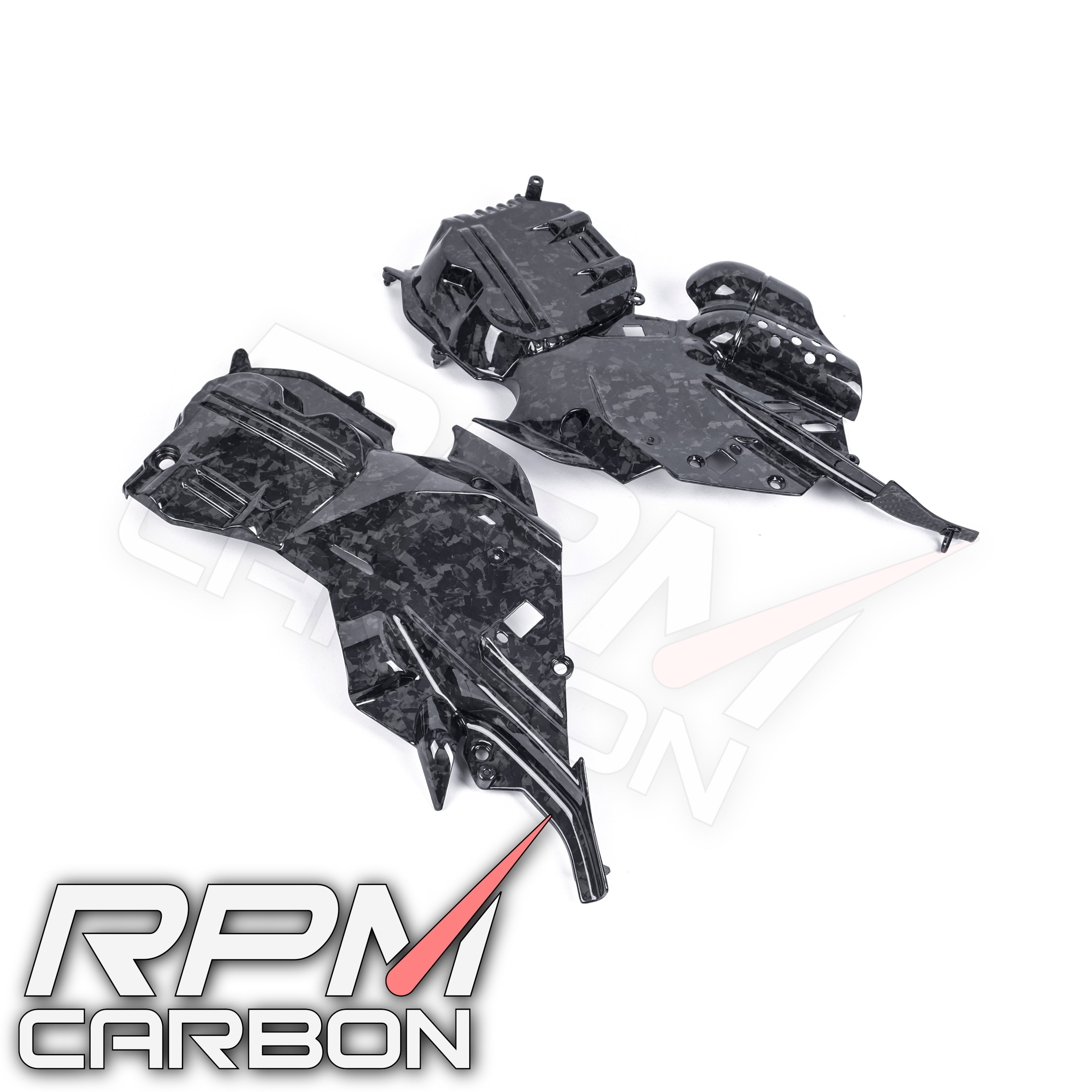 Ducati Diavel V4 Carbon Fiber Cambelt Covers