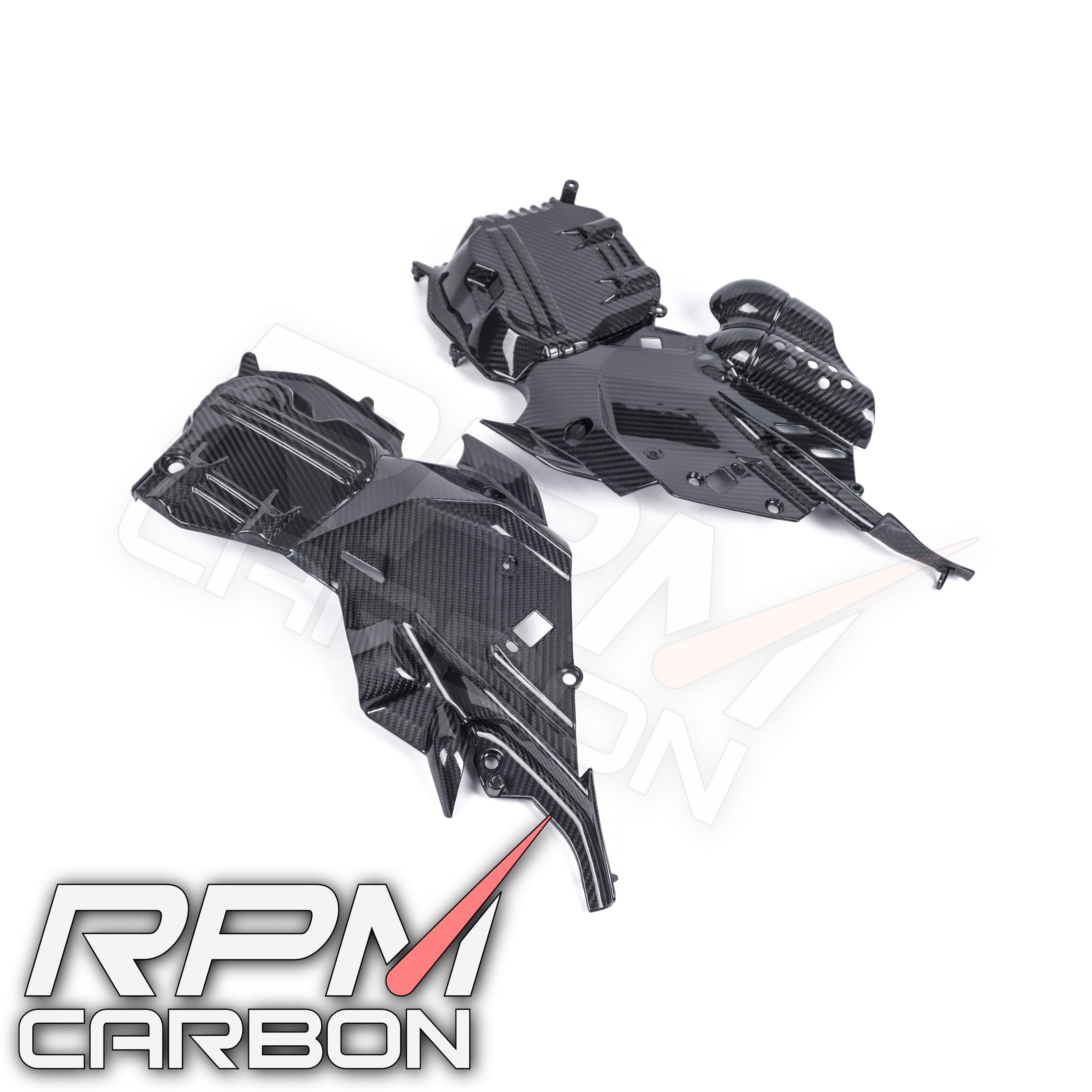 Ducati Diavel V4 Carbon Fiber Cambelt Covers