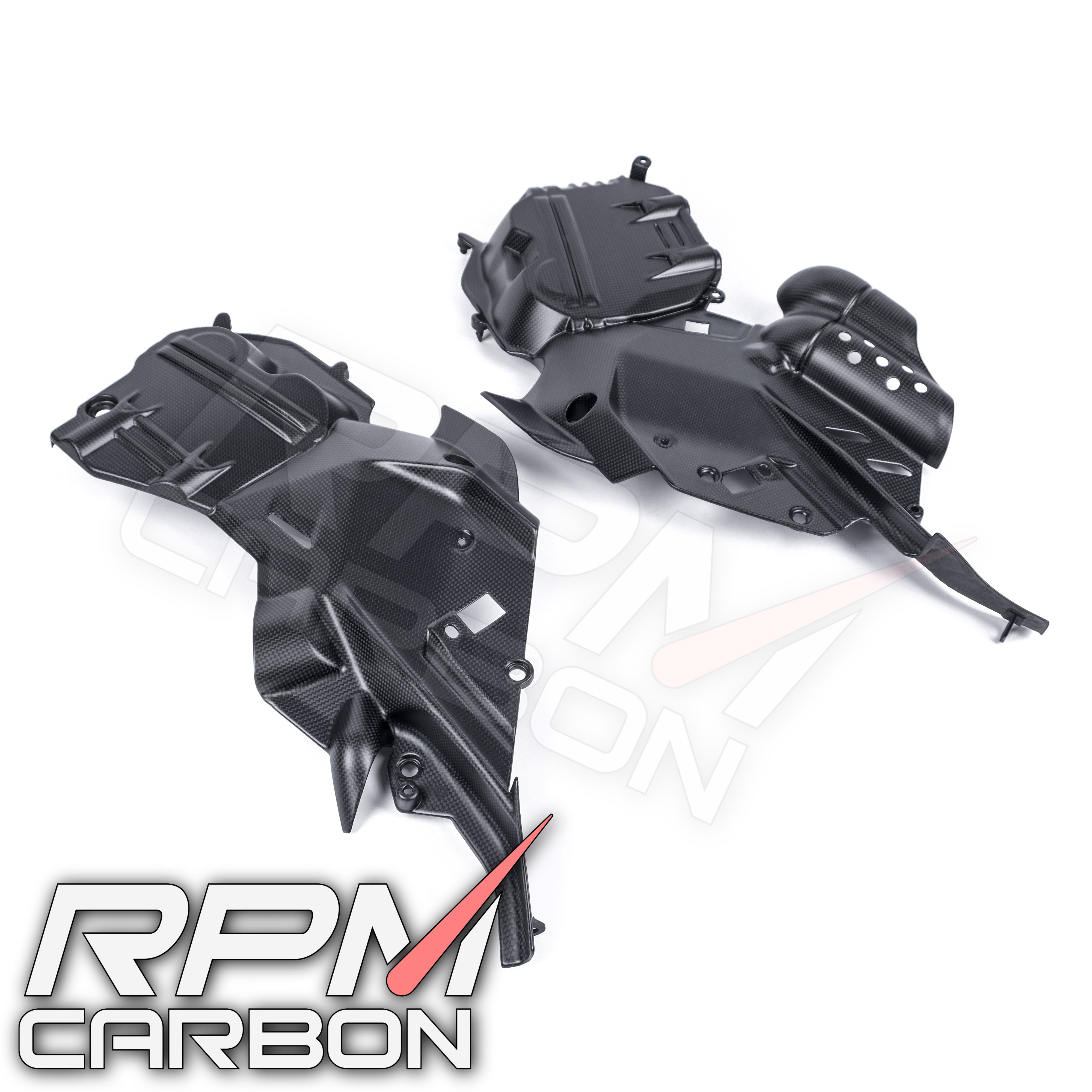 Ducati Diavel V4 Carbon Fiber Cambelt Covers