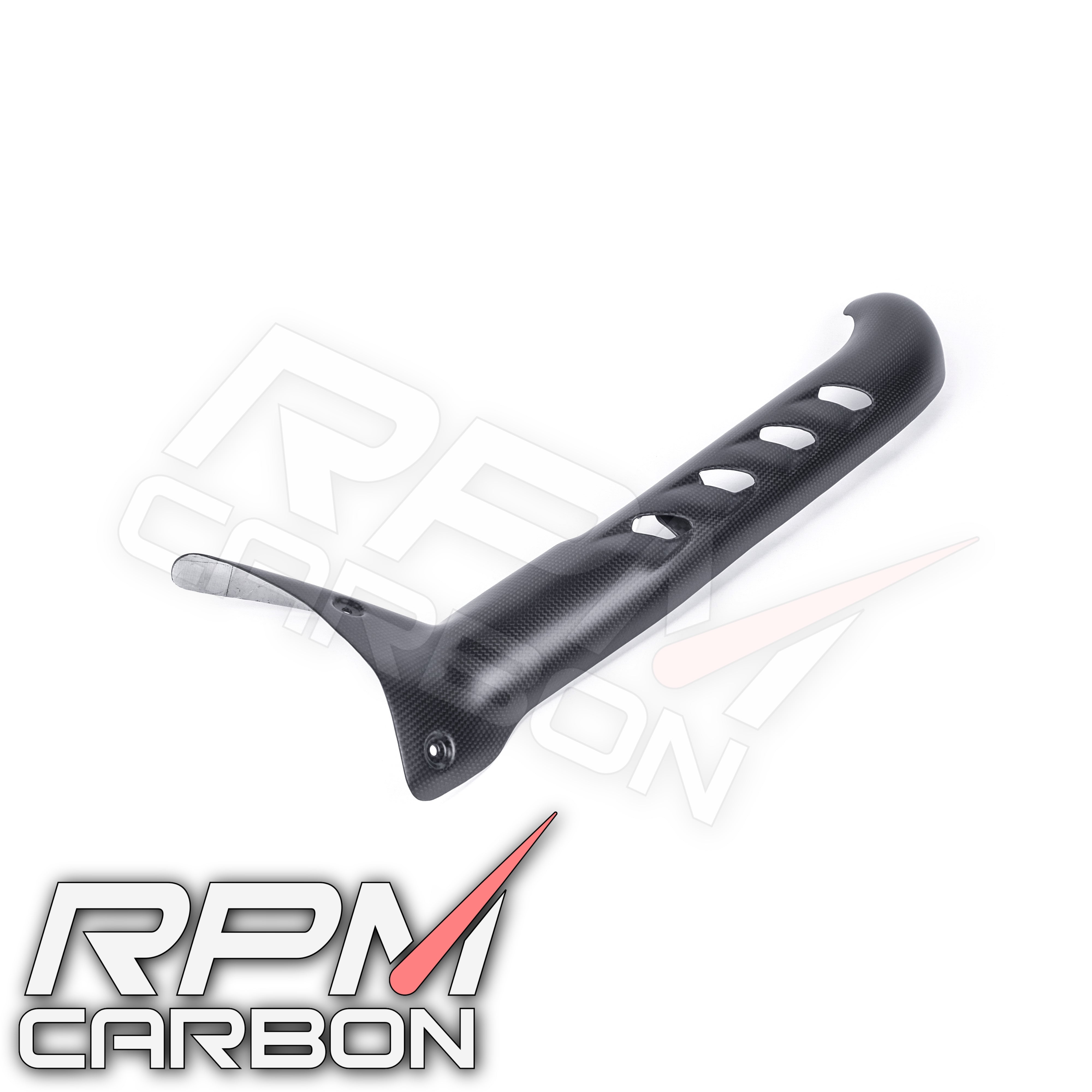 Ducati Diavel V4 Carbon Fiber Lower Exhaust Shield