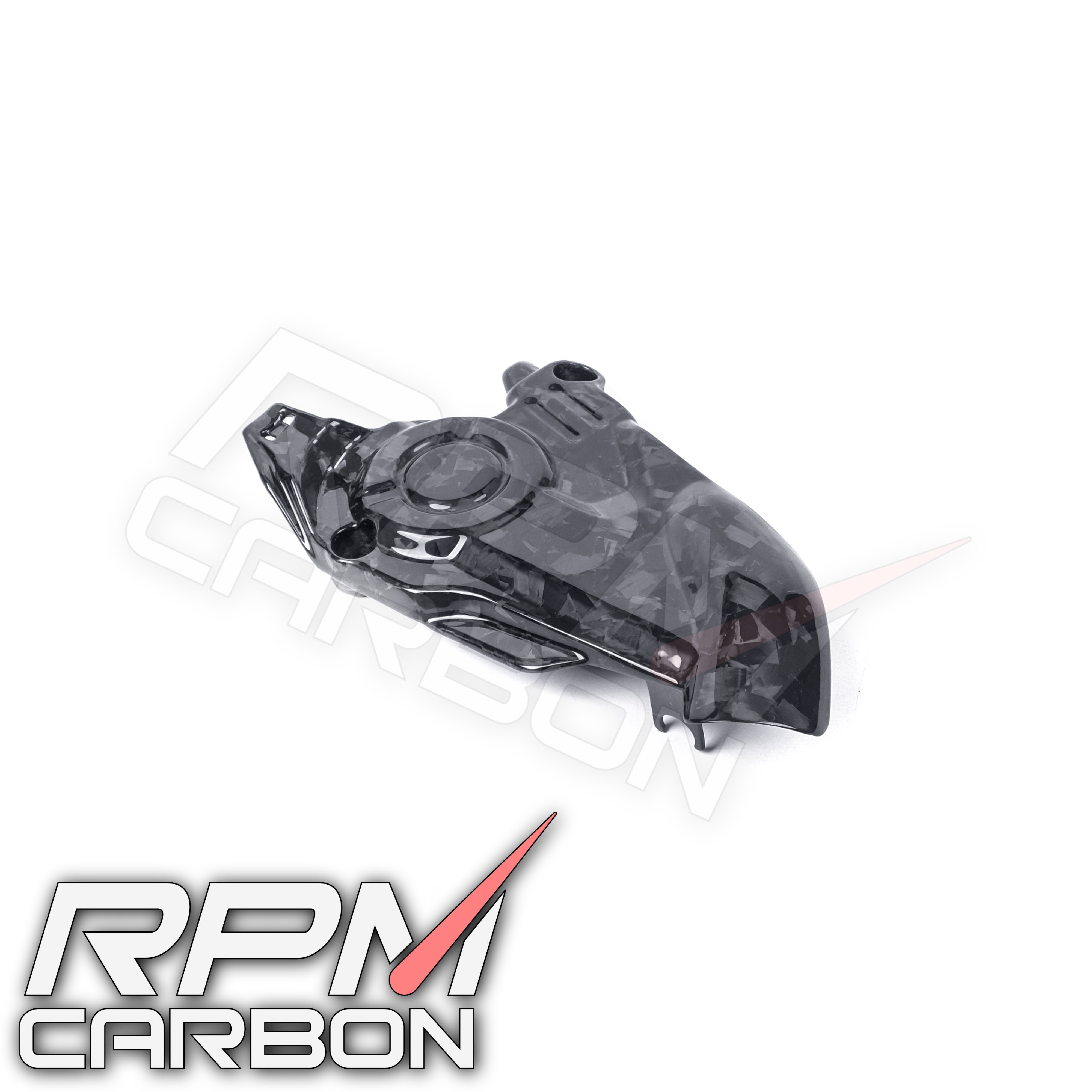 Ducati Hypermotard 698 Carbon Fiber Engine Cover Right