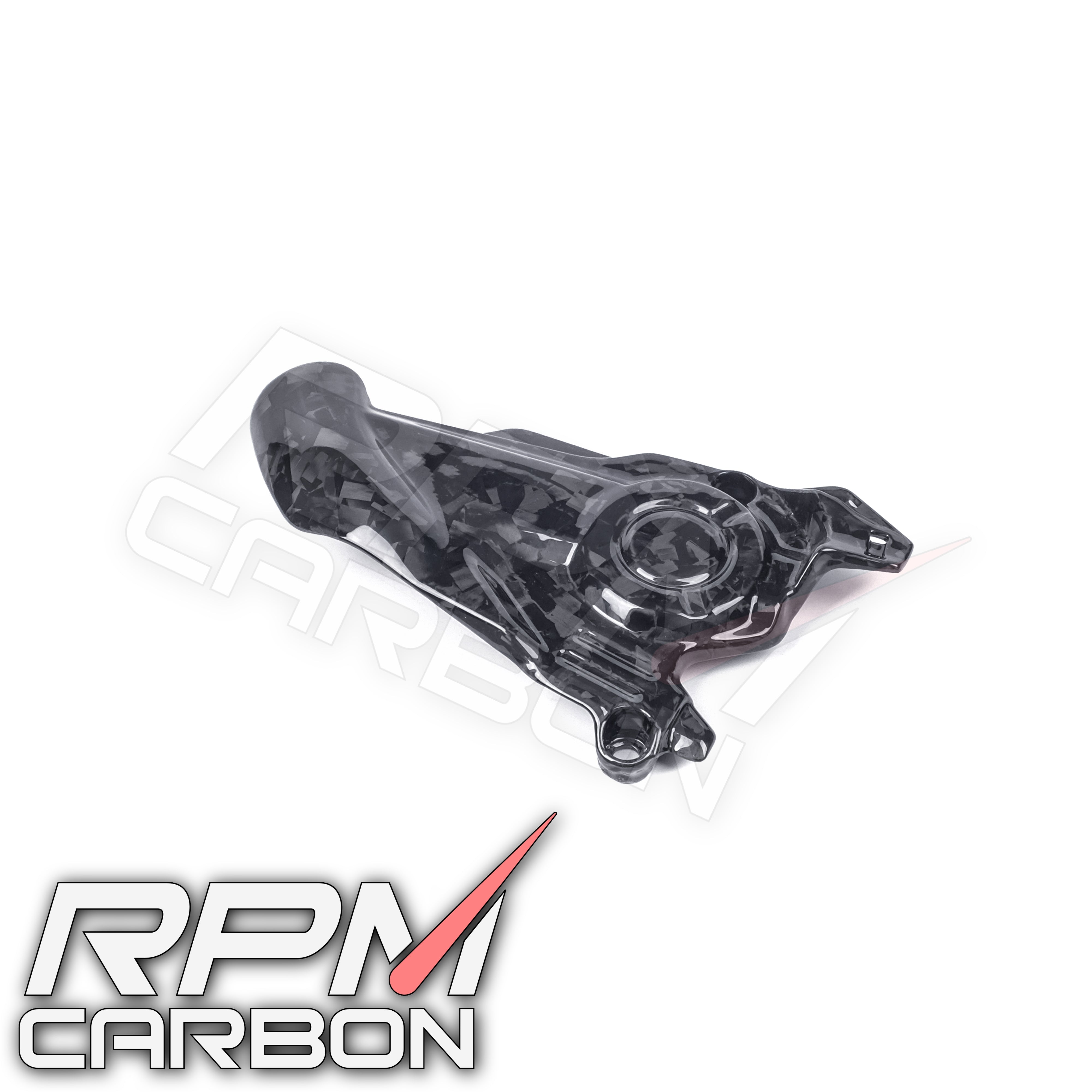 Ducati Hypermotard 698 Carbon Fiber Engine Cover Right