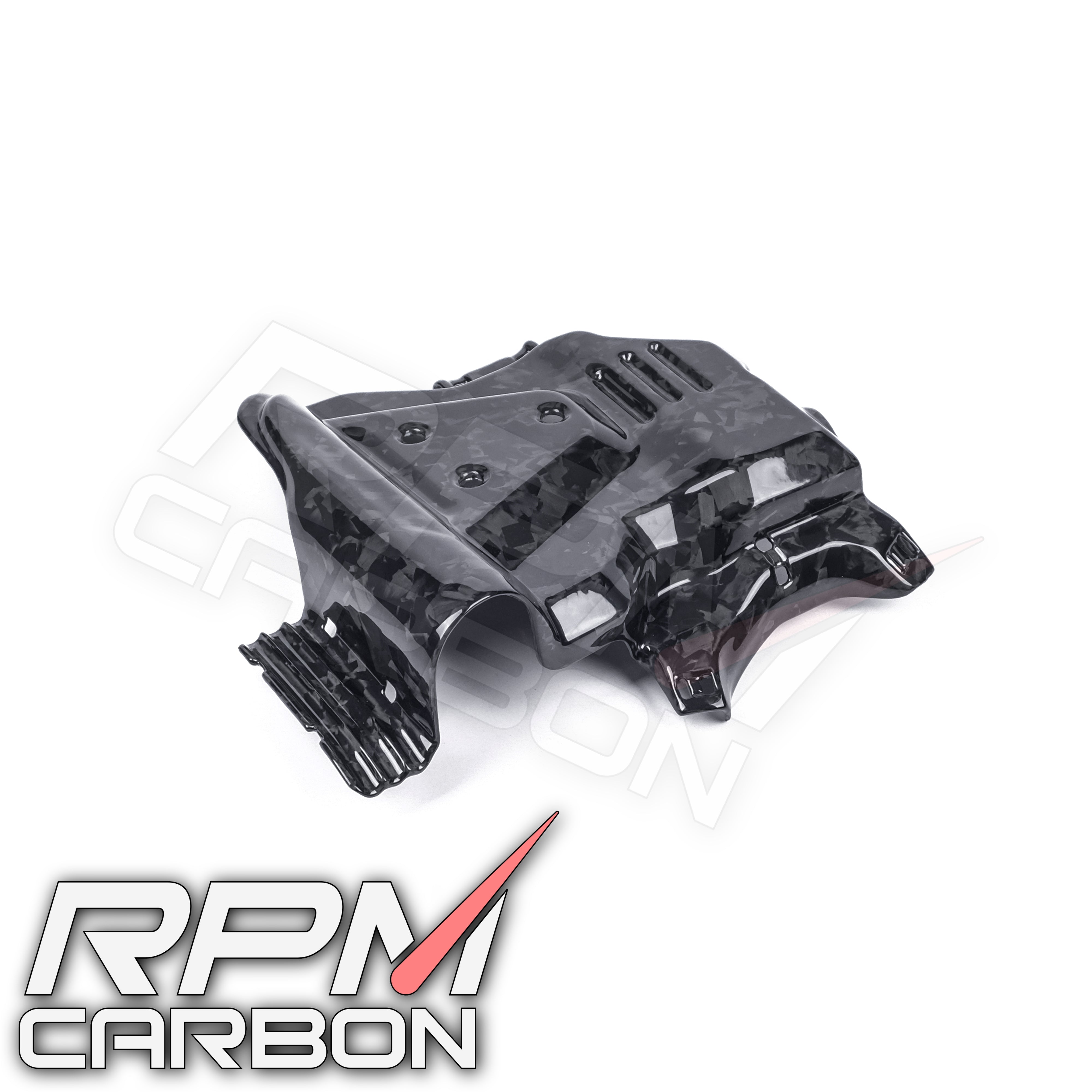 Ducati Hypermotard 698 Carbon Fiber Engine Cover Left