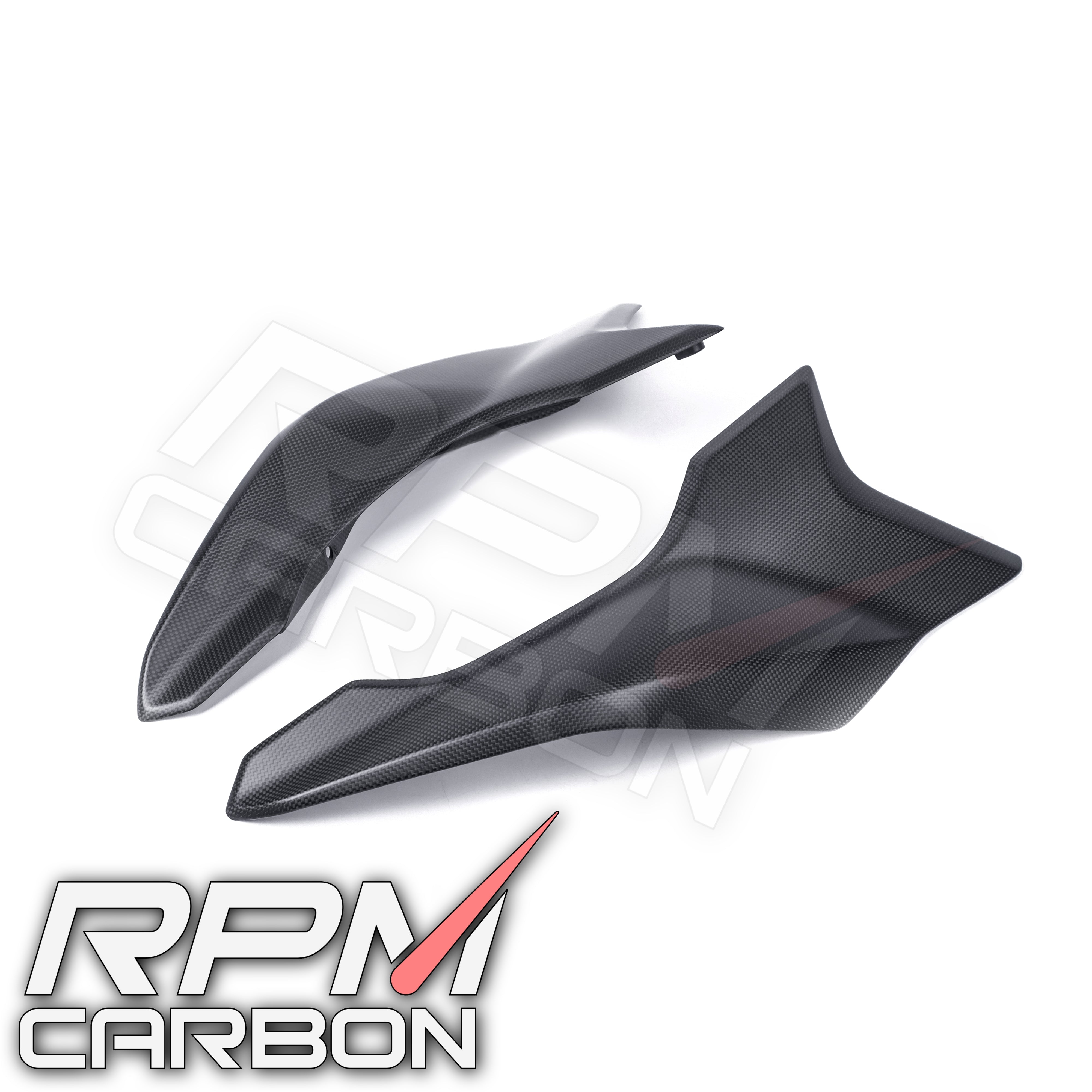 Ducati Hypermotard 698 Carbon Fiber Subframe Side Panels