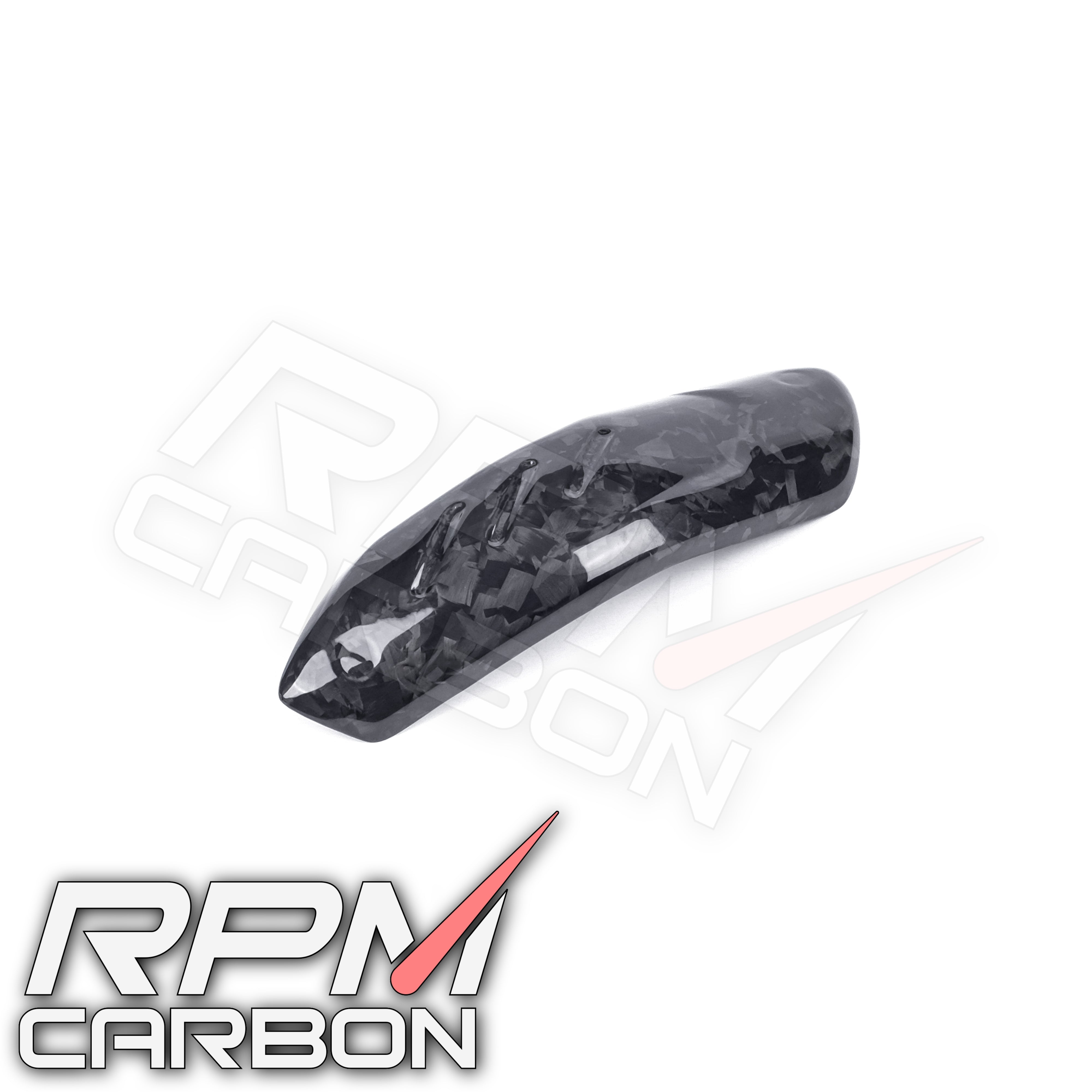 Ducati Hypermotard 698 Carbon Fiber Exhaust Shield