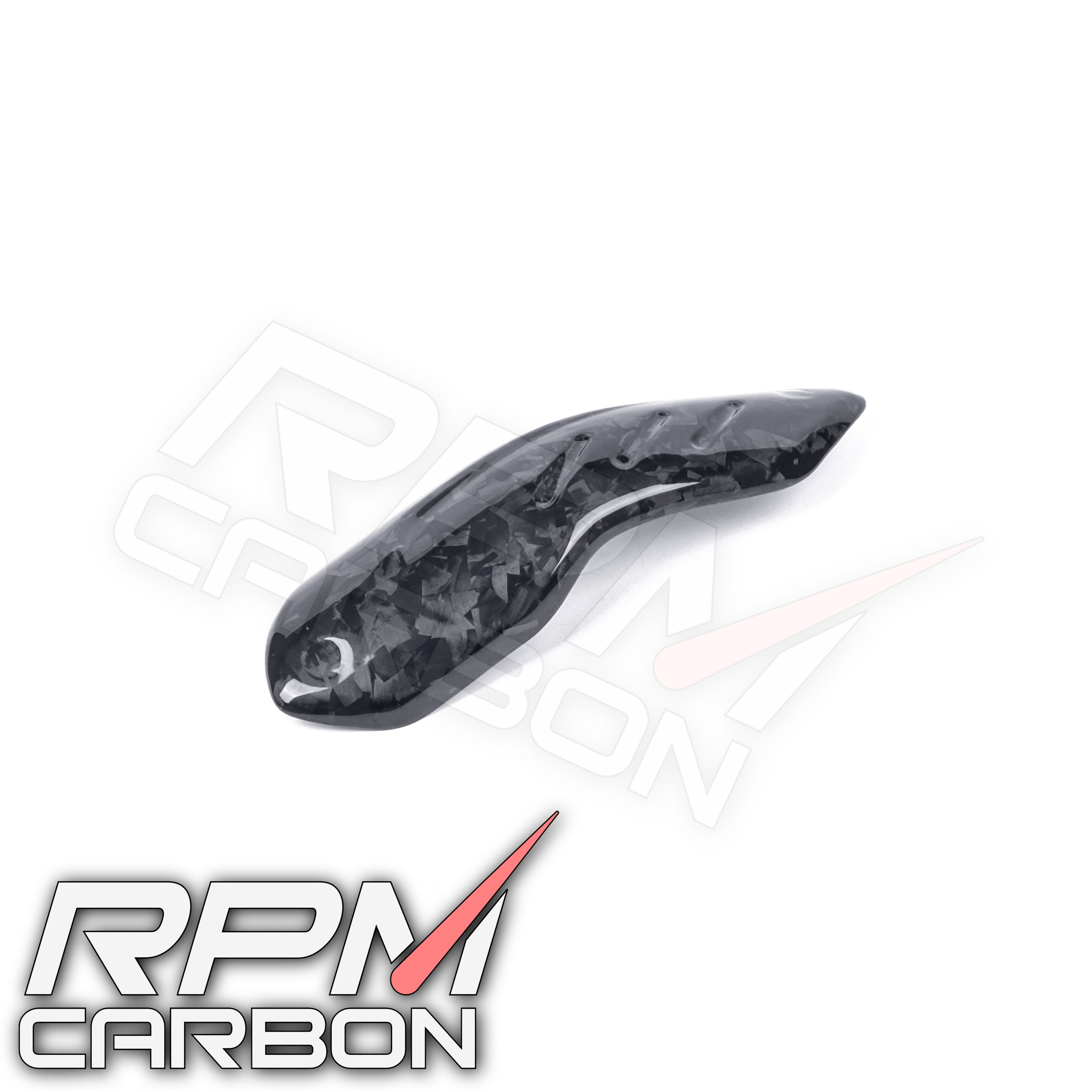 Ducati Hypermotard 698 Carbon Fiber Exhaust Shield