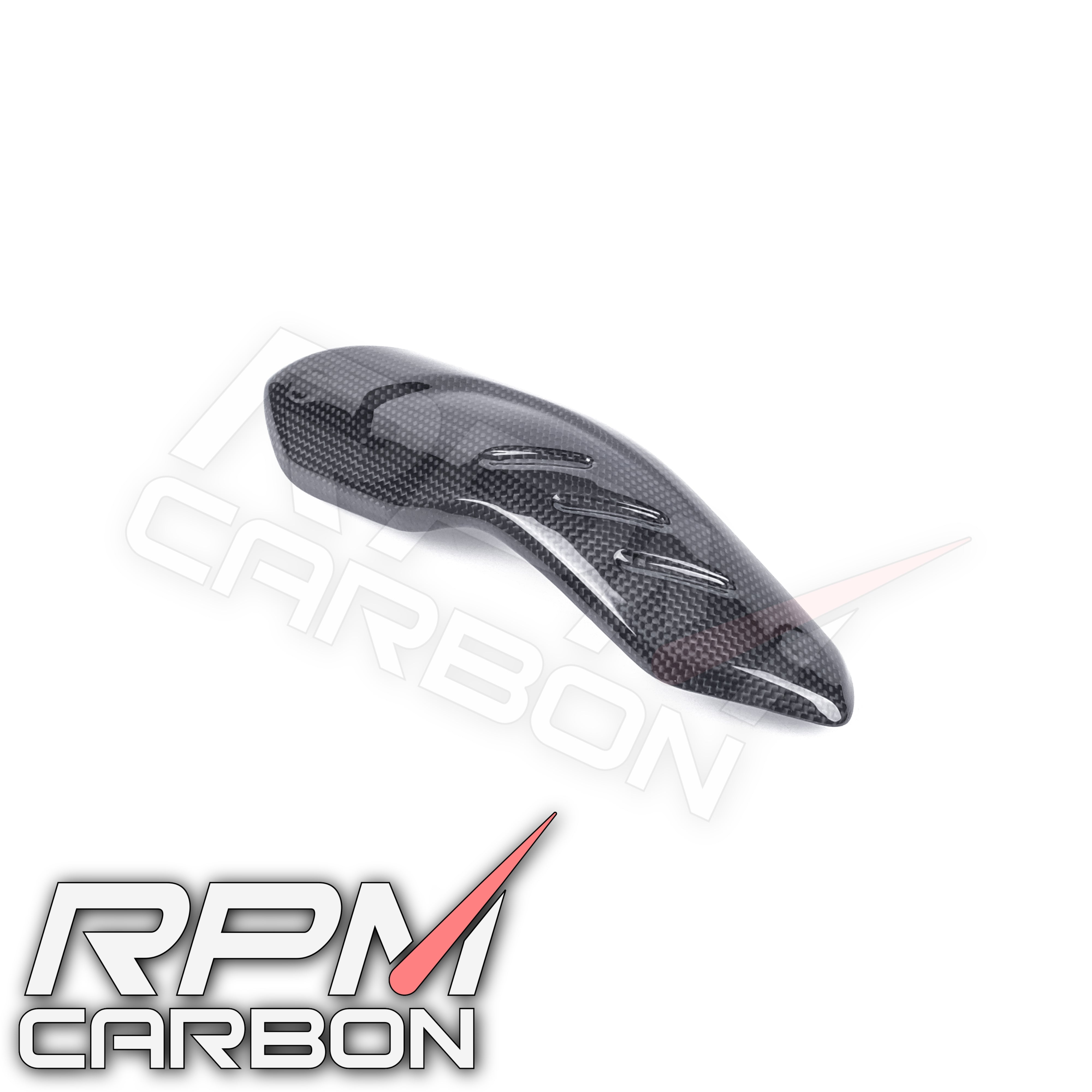 Ducati Hypermotard 698 Carbon Fiber Exhaust Shield