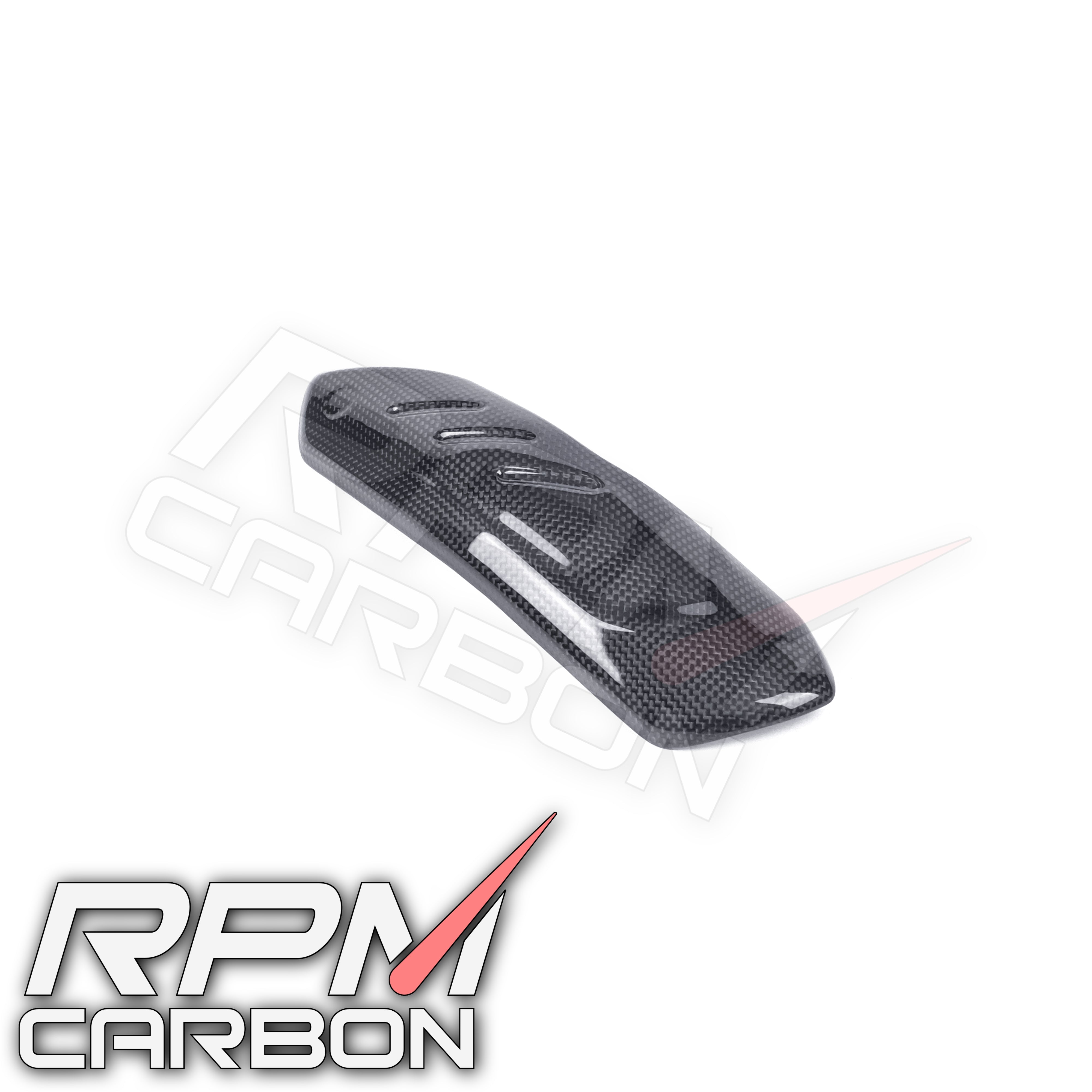 Ducati Hypermotard 698 Carbon Fiber Exhaust Shield