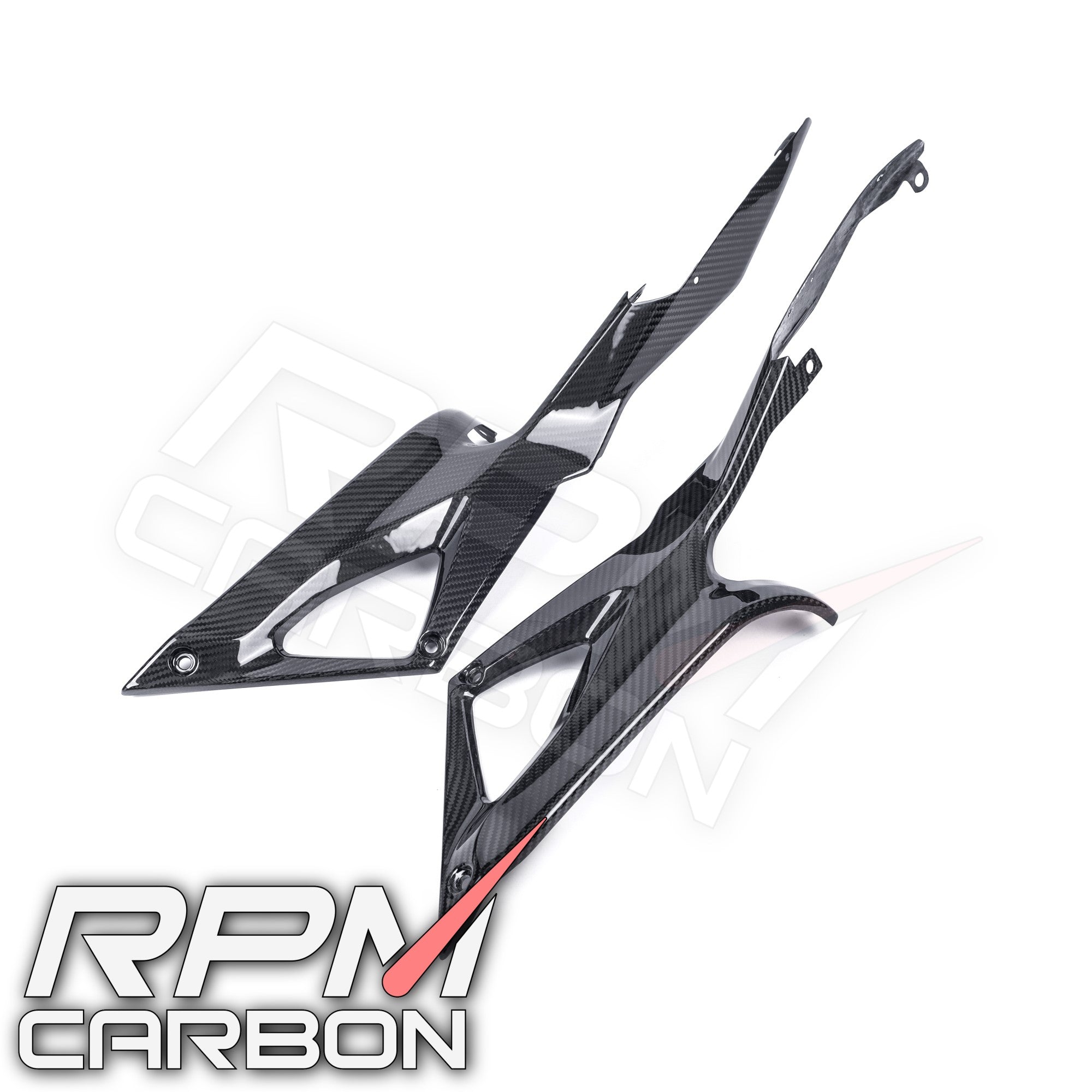 Ducati 848 1098 1198 Carbon Fiber Tank Side Panels