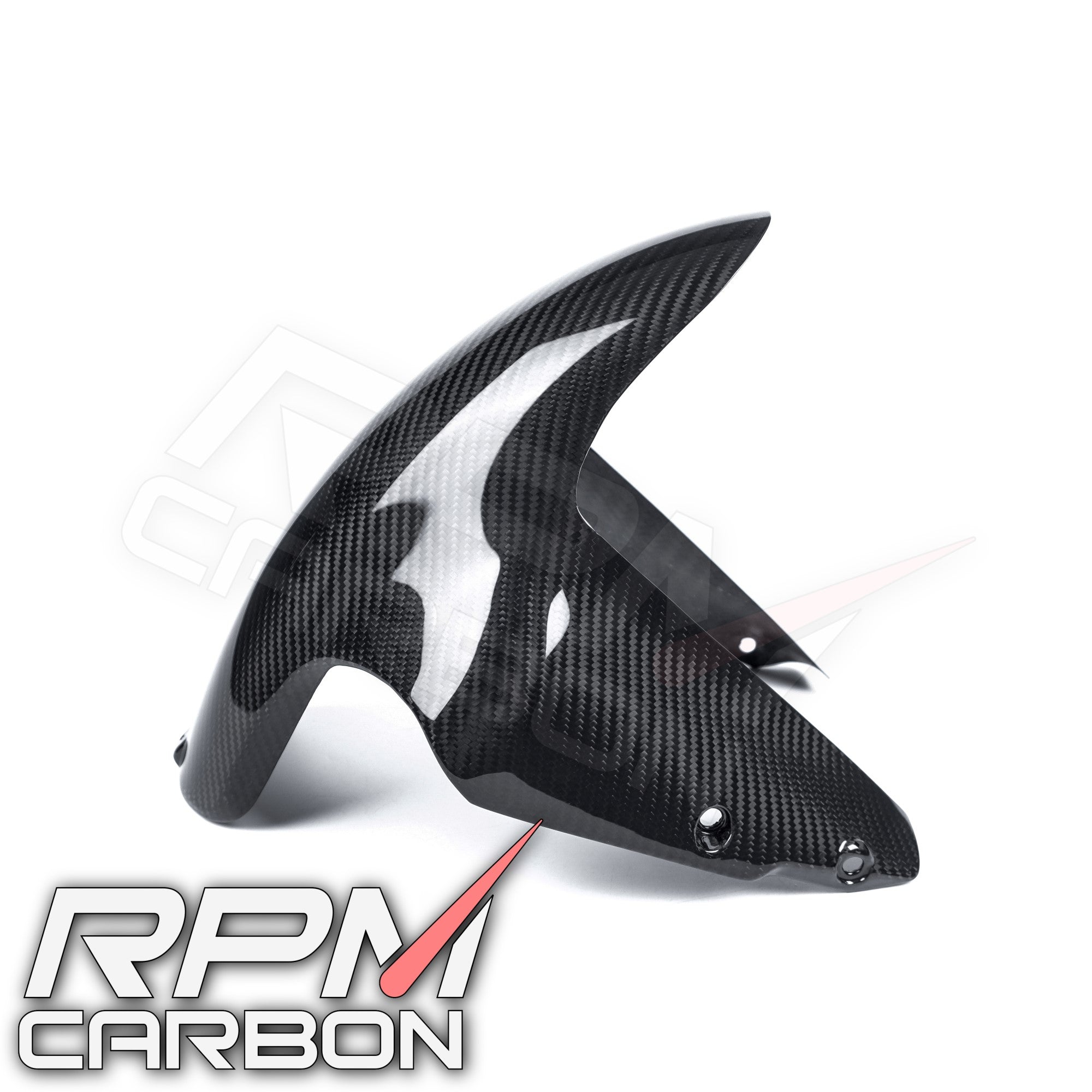 Ducati 848 1098 1198 Carbon Fiber Front Fender Hugger Mudguard