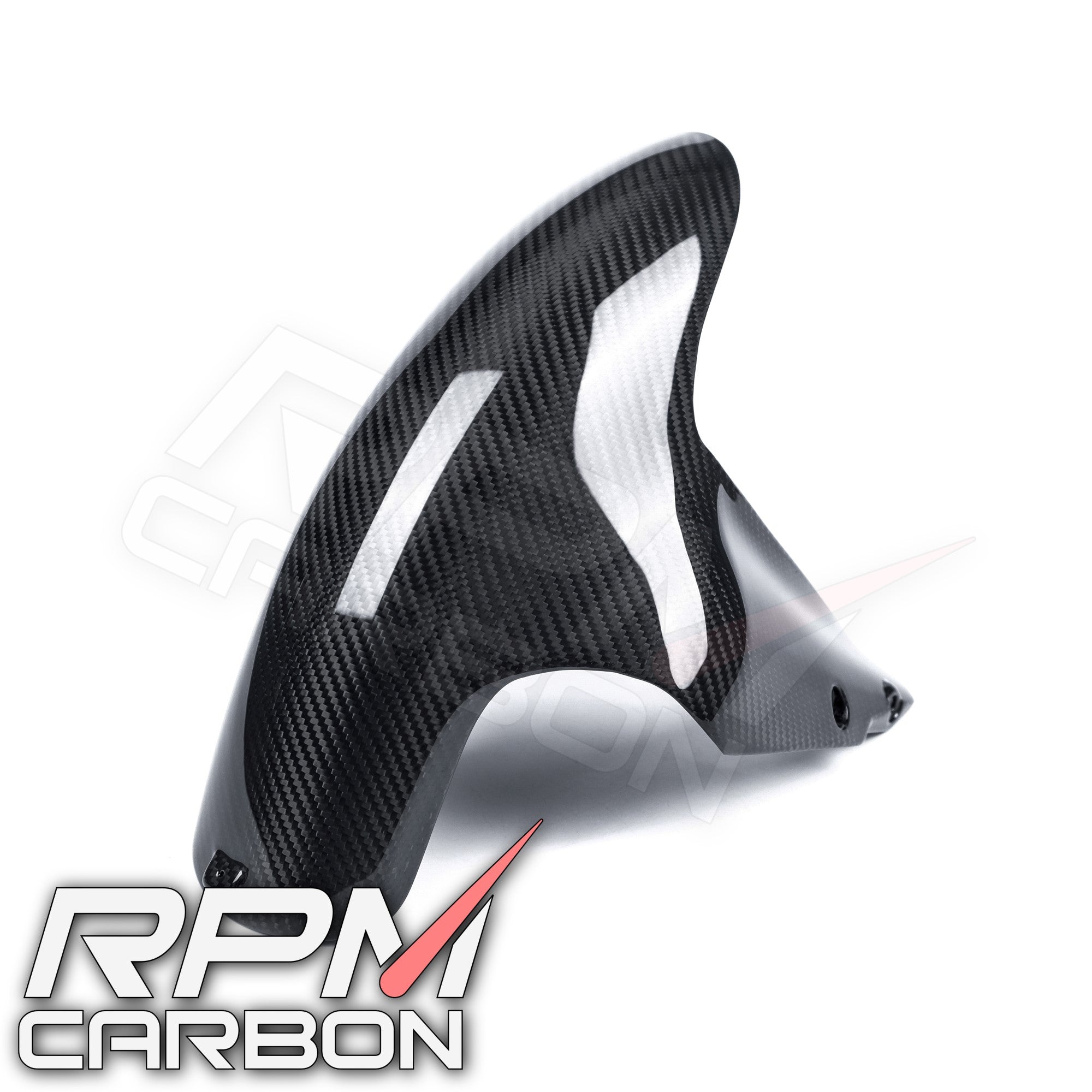 Ducati 848 1098 1198 Carbon Fiber Front Fender Hugger Mudguard
