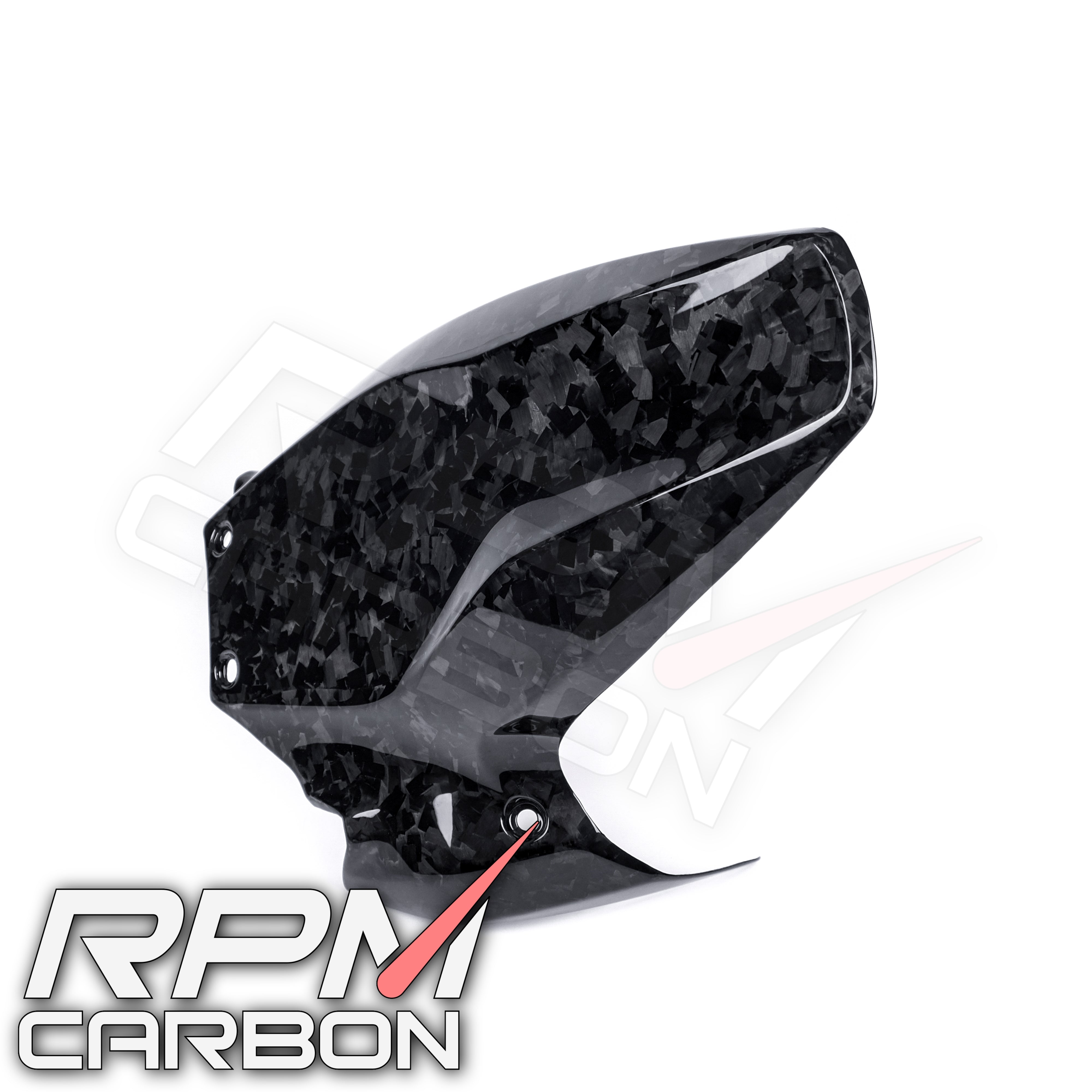 Ducati Panigale 1199 1299 V2 Carbon Fiber Rear Fender Hugger Mudguard