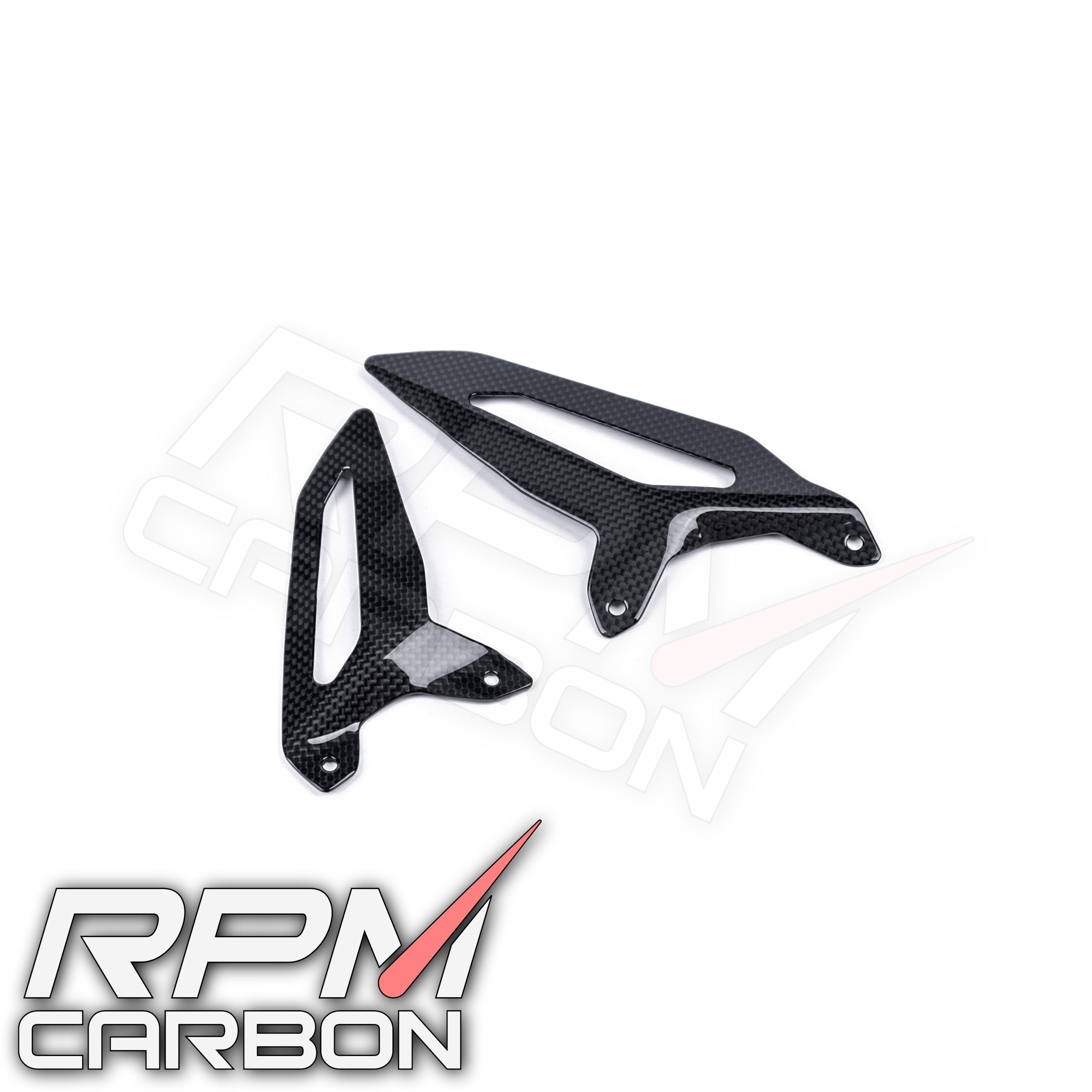 Ducati Panigale V2 899 1199 1299 959 Carbon Fiber Heel Guards