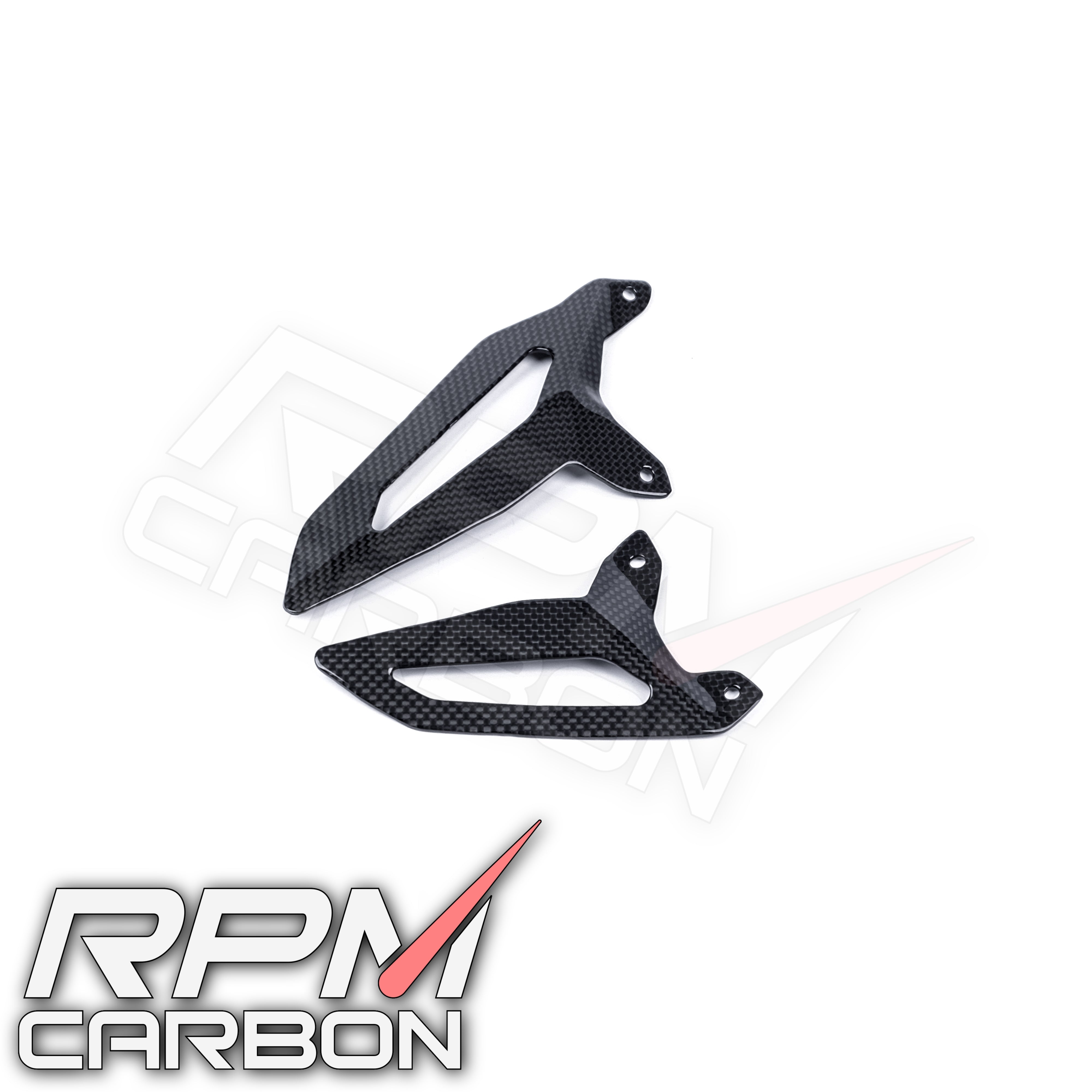 Ducati Panigale V2 899 1199 1299 959 Carbon Fiber Heel Guards