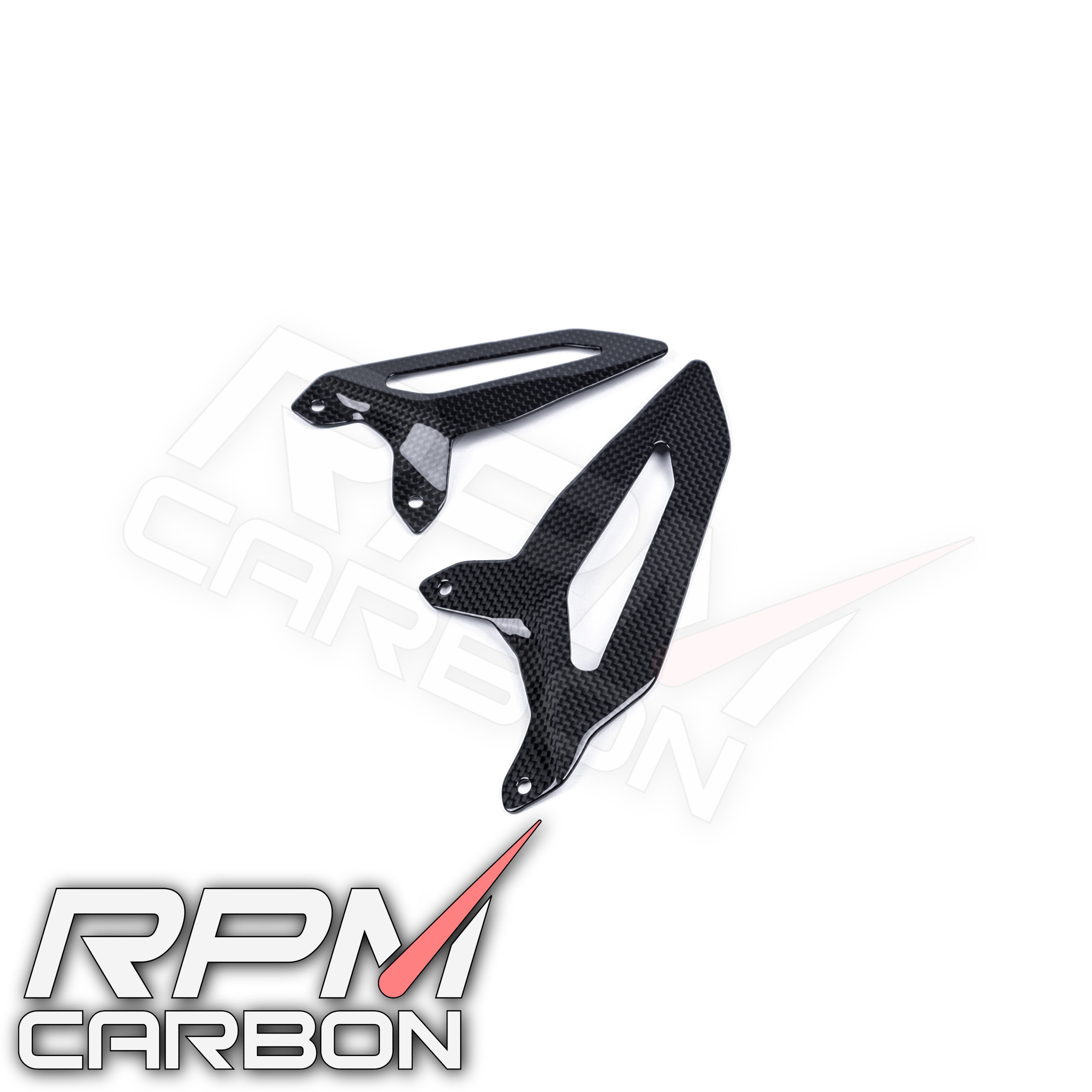 Ducati Panigale V2 899 1199 1299 959 Carbon Fiber Heel Guards