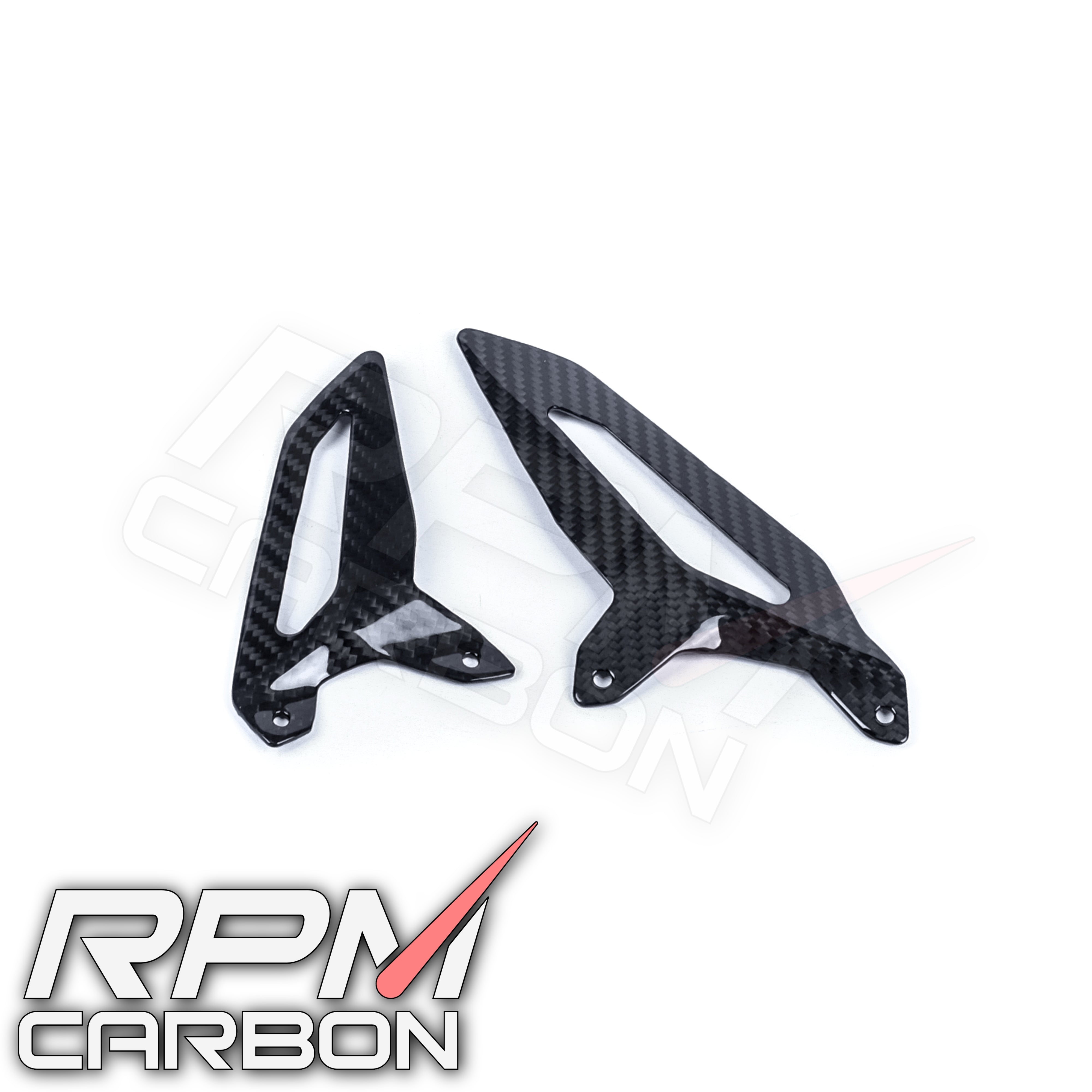 Ducati Panigale V2 899 1199 1299 959 Carbon Fiber Heel Guards