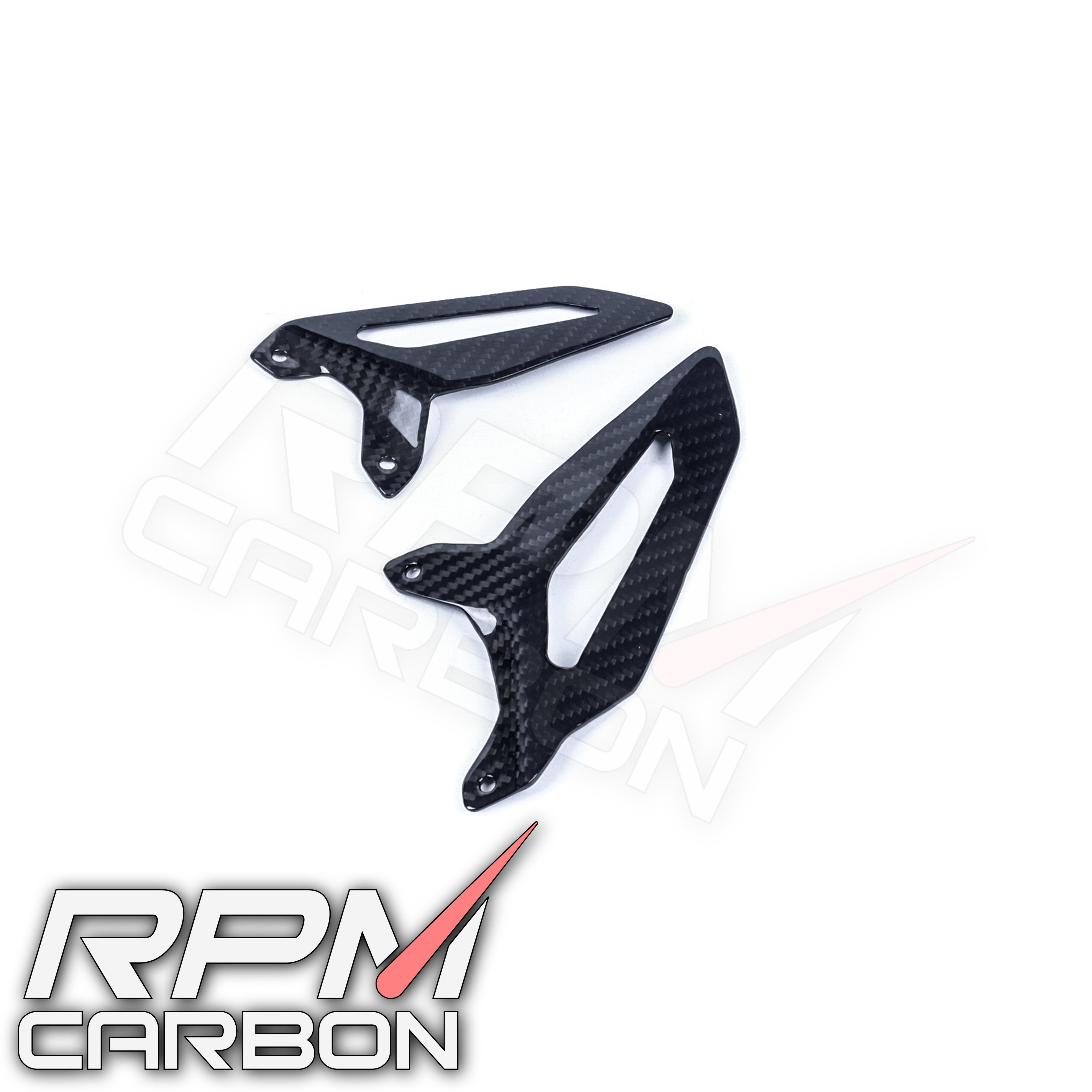 Ducati Panigale V2 899 1199 1299 959 Carbon Fiber Heel Guards