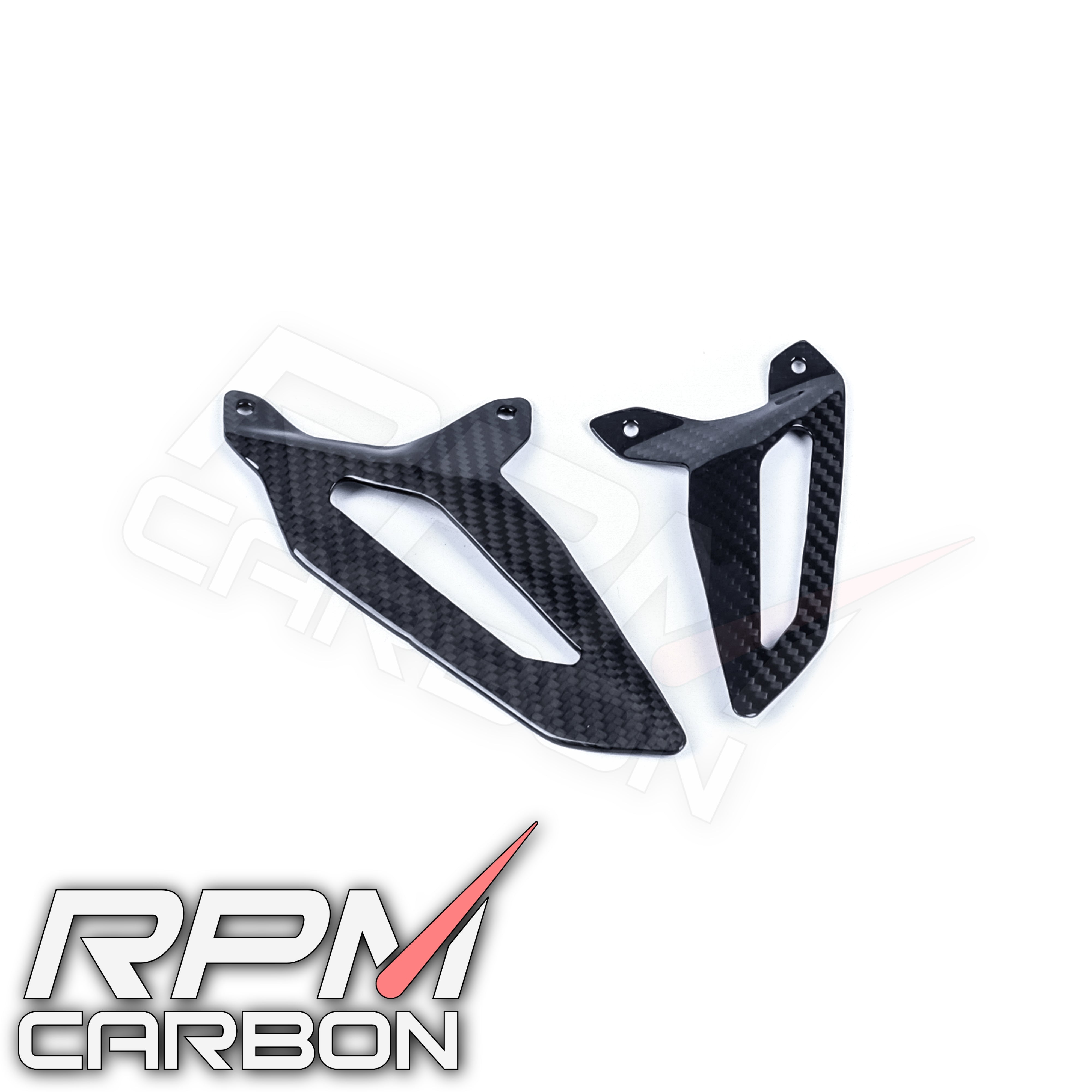 Ducati Panigale V2 899 1199 1299 959 Carbon Fiber Heel Guards