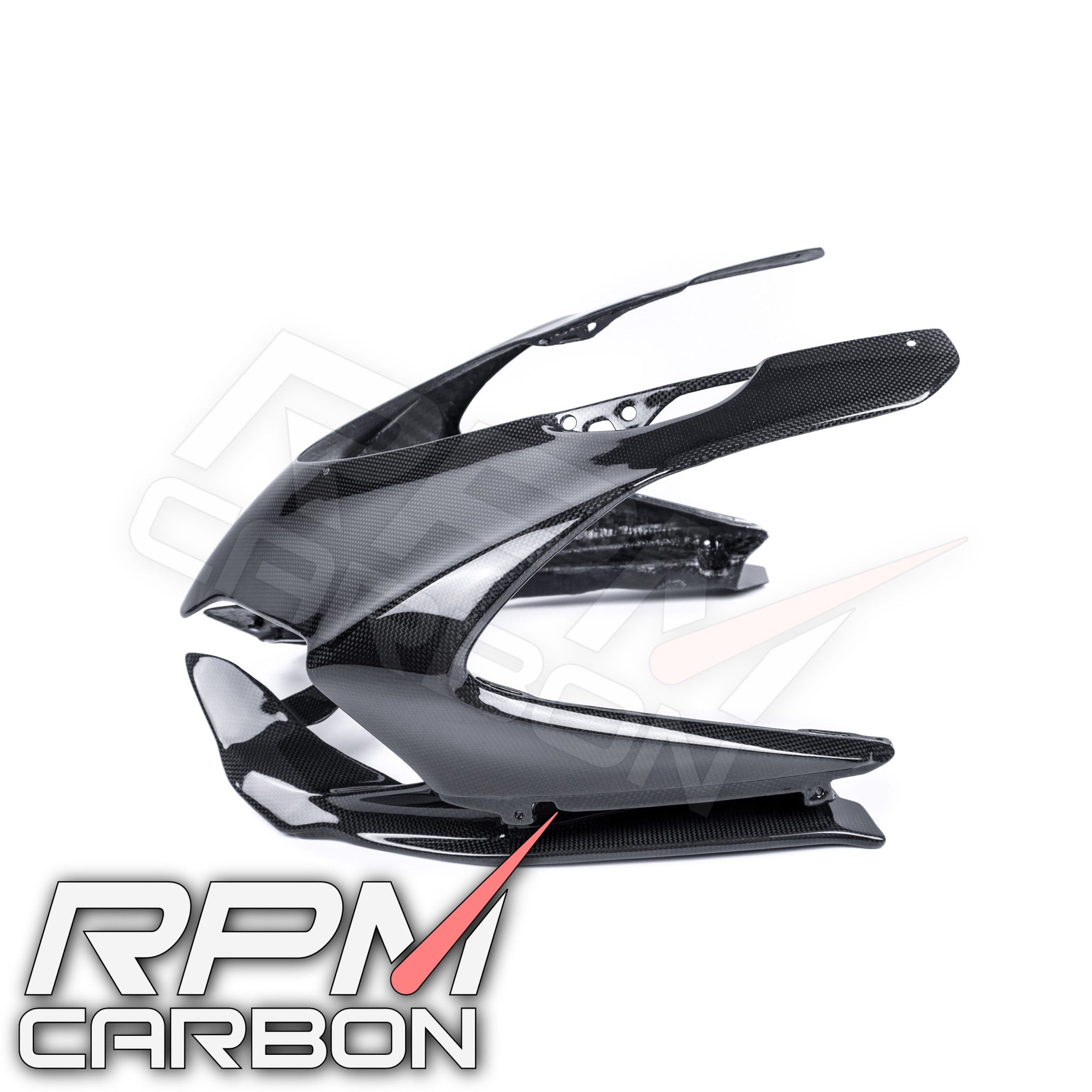 Ducati Panigale 899 1199 Carbon Fiber Front Head Fairing