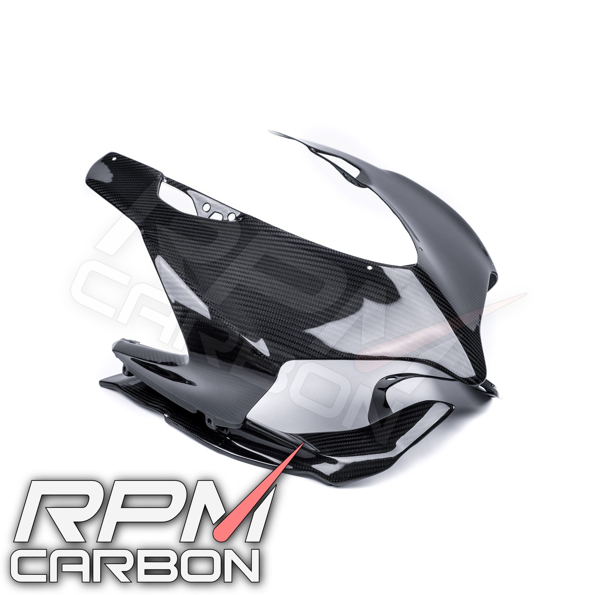 Ducati Panigale 899 1199 Carbon Fiber Front Head Fairing