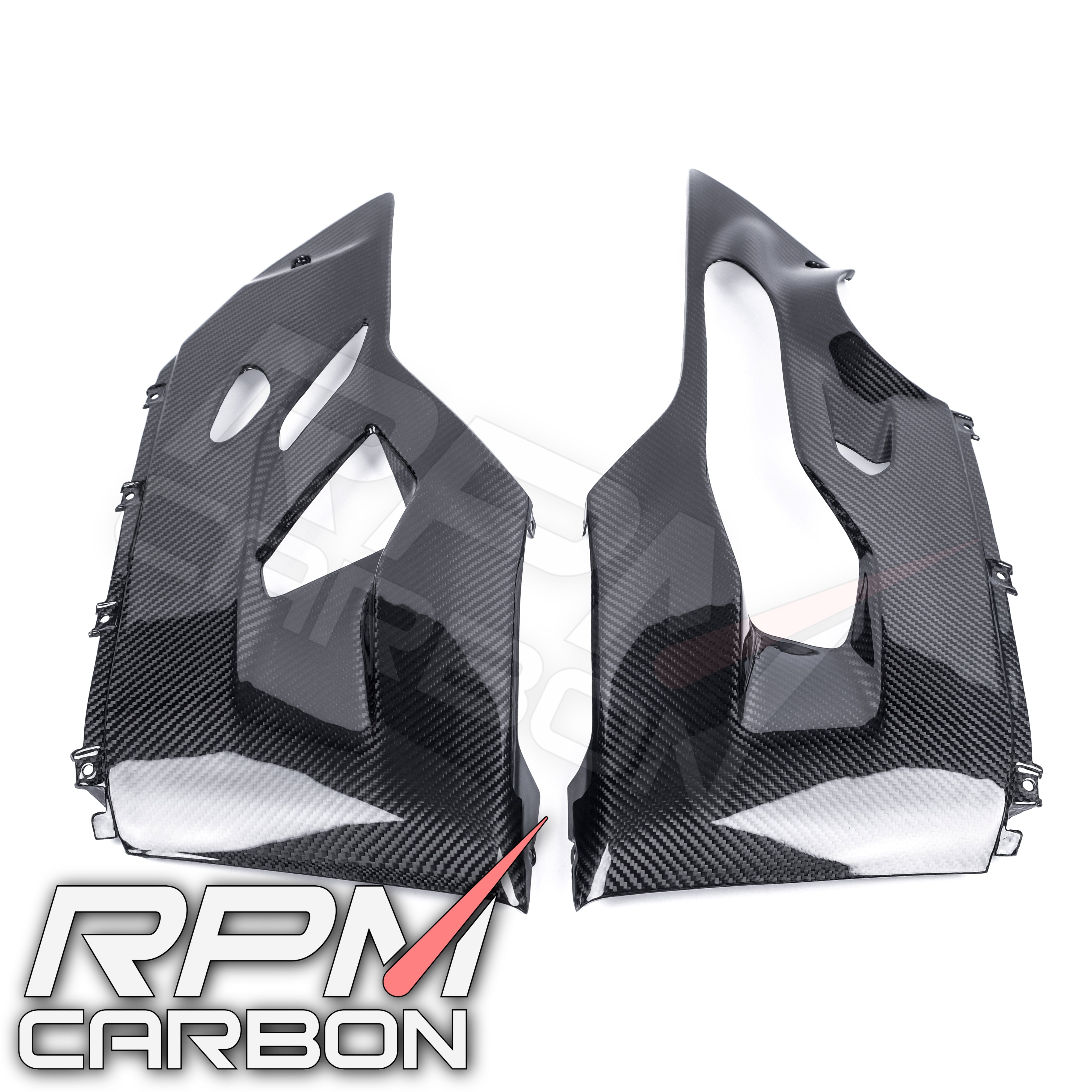 Ducati Panigale 899 1199 299 959 Carbon Fiber Lower Side Fairings