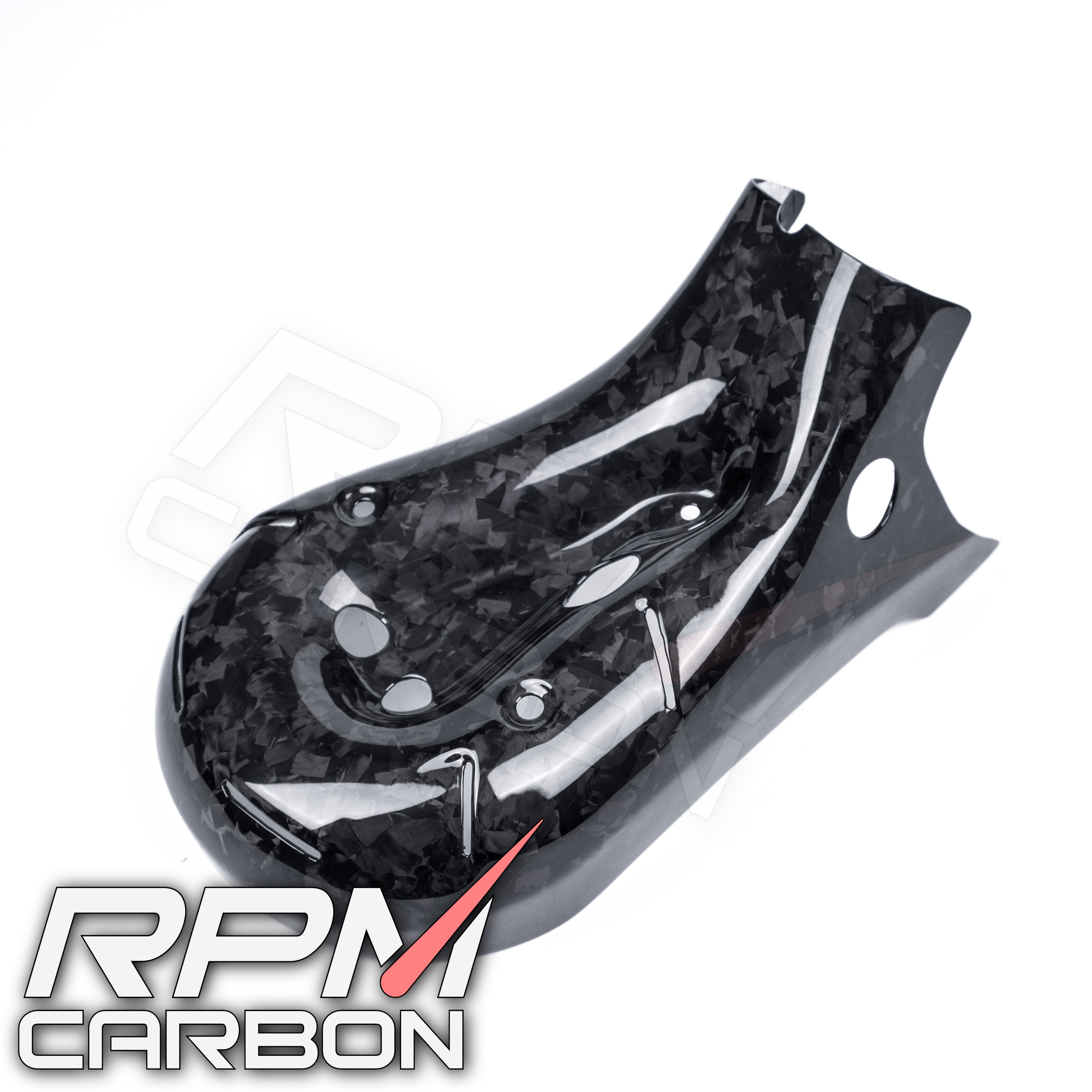 Ducati Panigale 899 1199 Carbon Fiber Exhaust Cover (Read Description)
