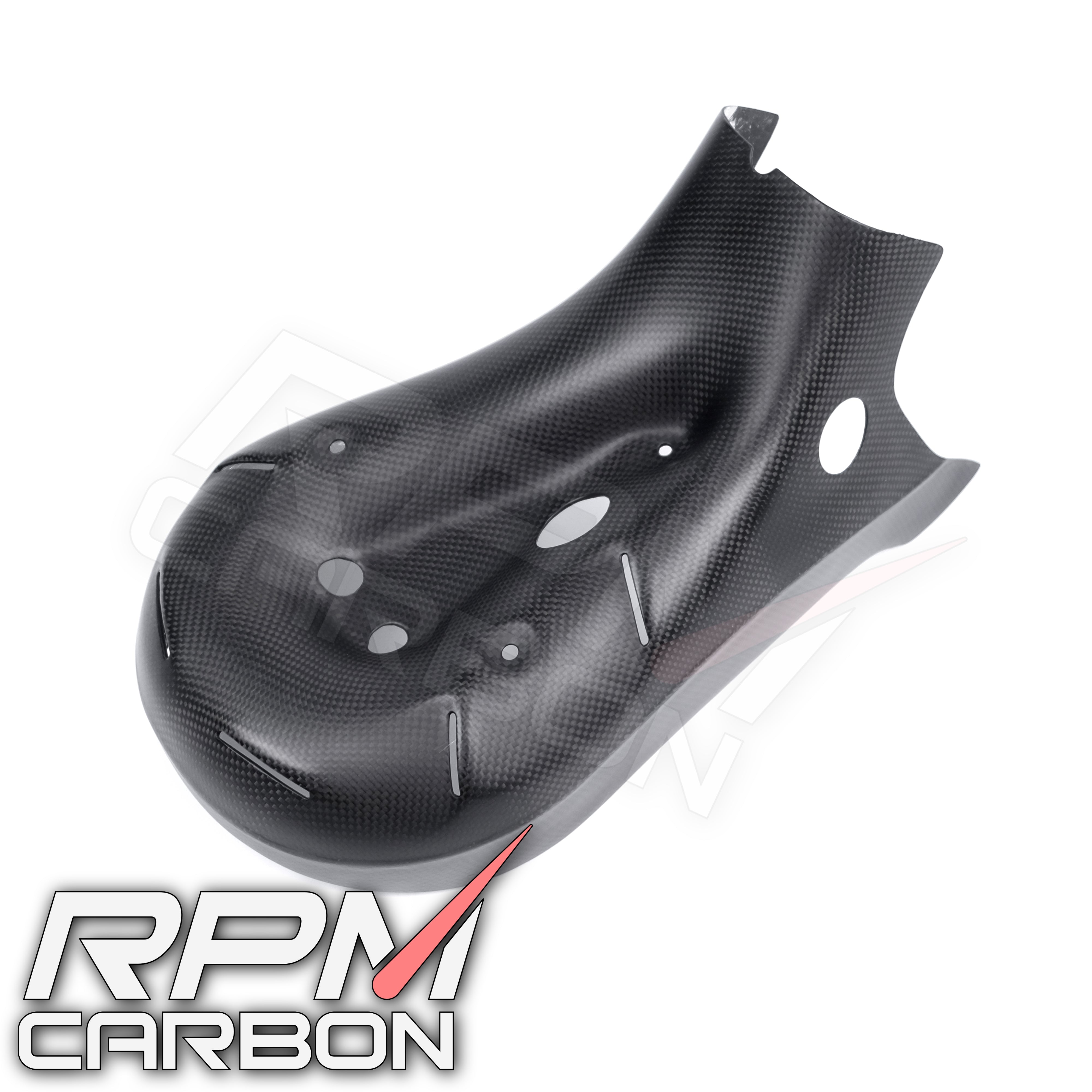 Ducati Panigale 899 1199 Carbon Fiber Exhaust Cover (Read Description)