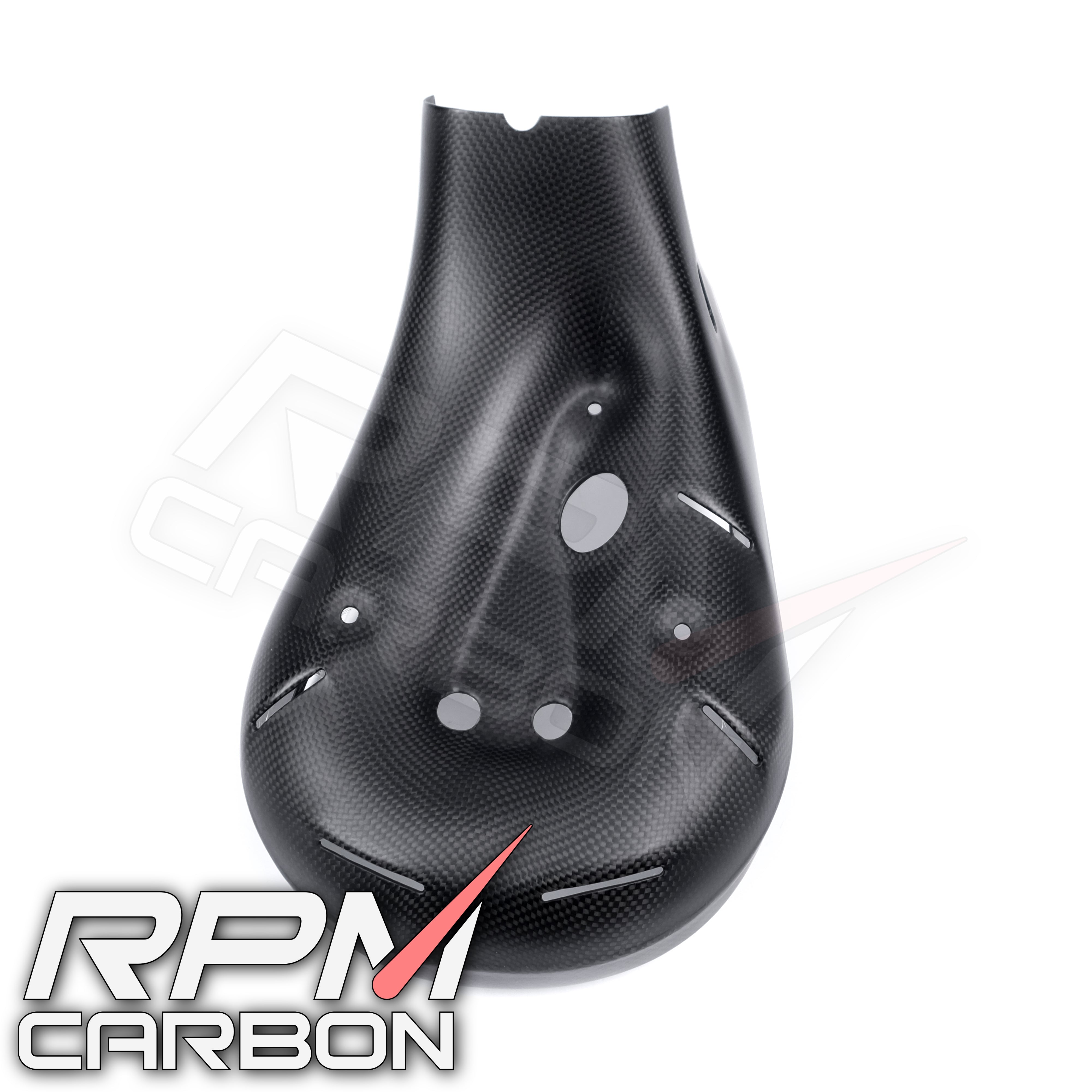 Ducati Panigale 899 1199 Carbon Fiber Exhaust Cover (Read Description)