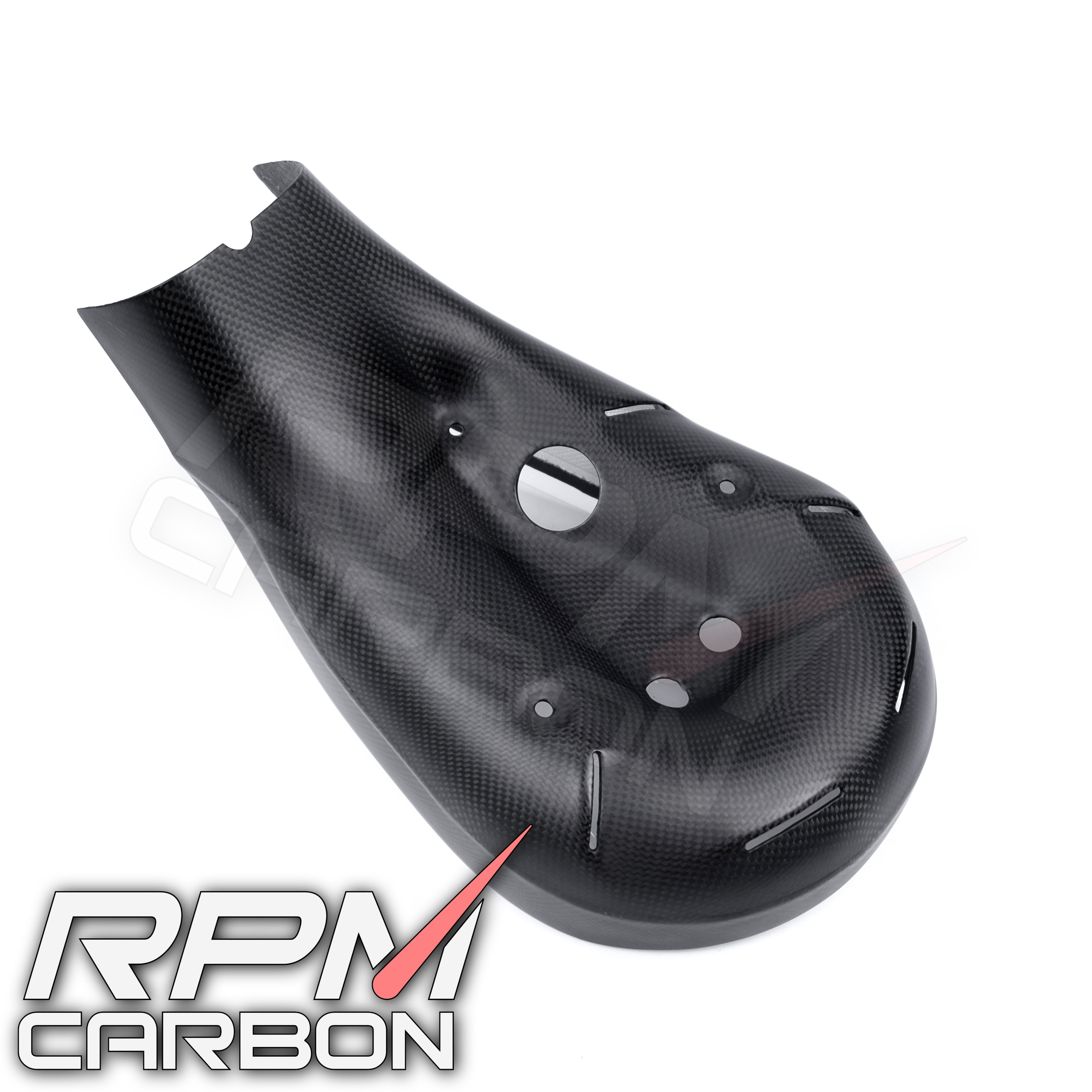 Ducati Panigale 899 1199 Carbon Fiber Exhaust Cover (Read Description)