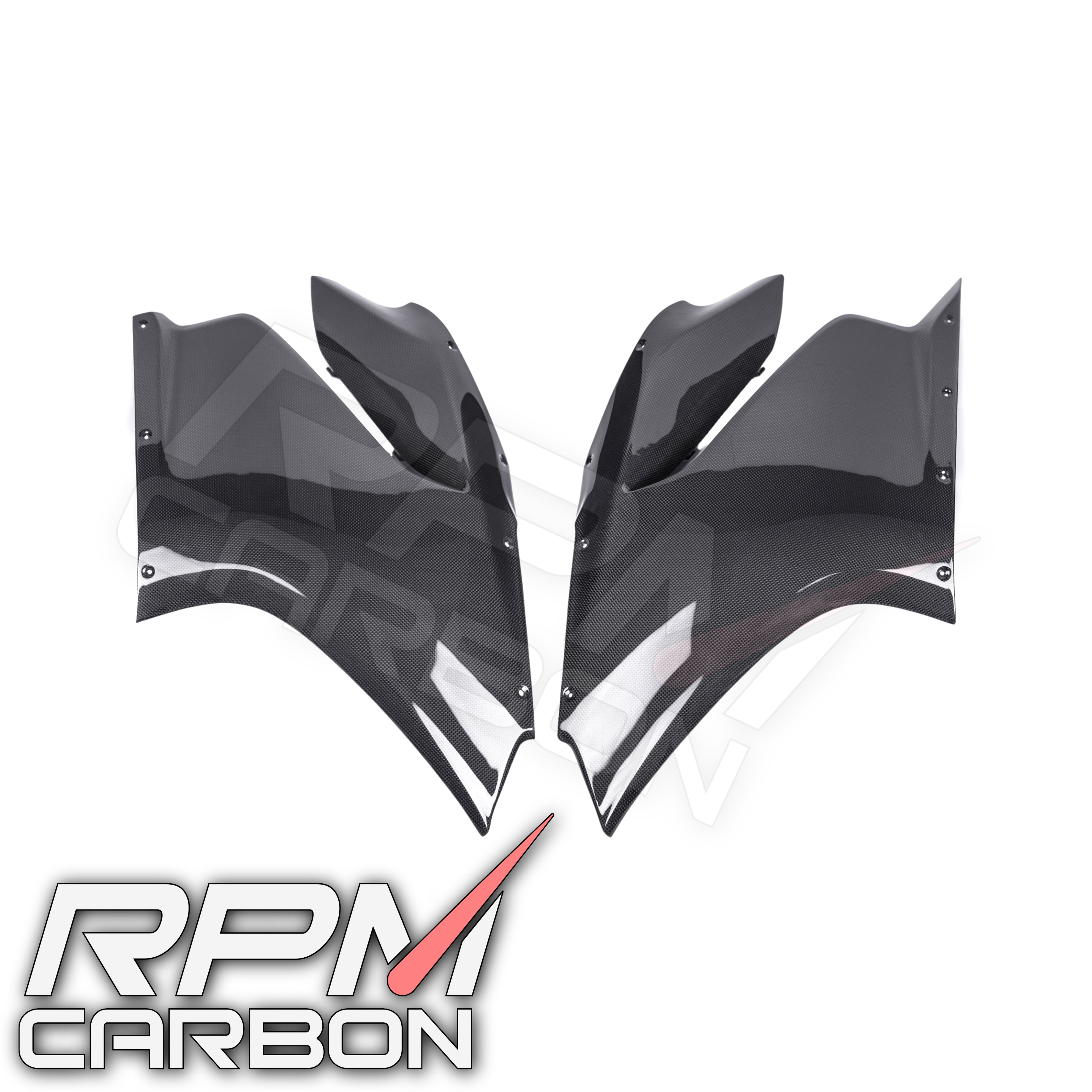 Ducati Panigale 899 1199 Carbon Fiber Side Fairings