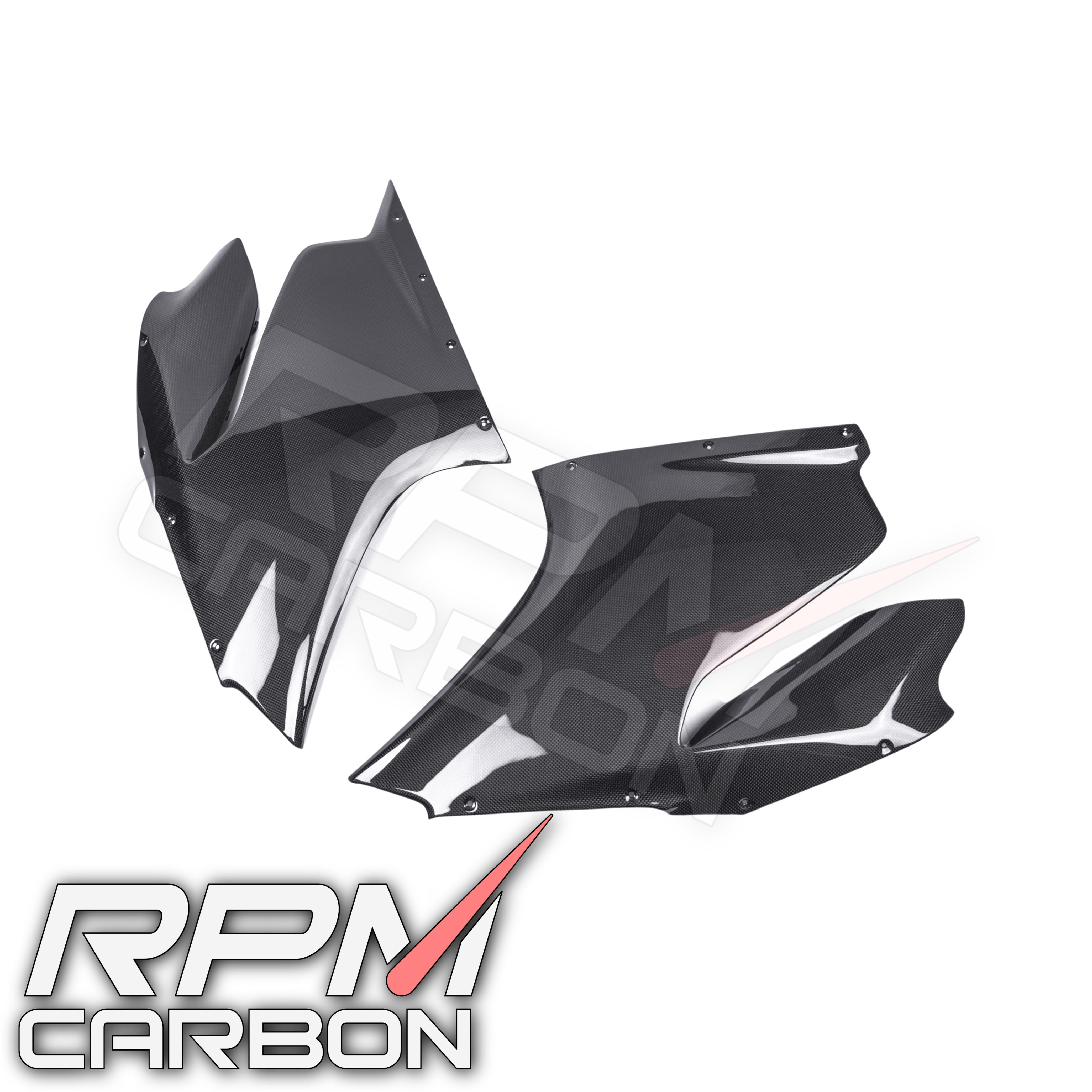 Ducati Panigale 899 1199 Carbon Fiber Side Fairings